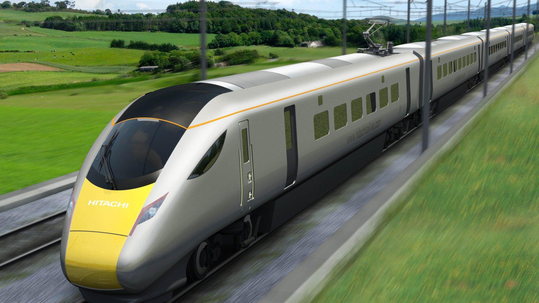 Trains like this will run on the main line from Swansea to London