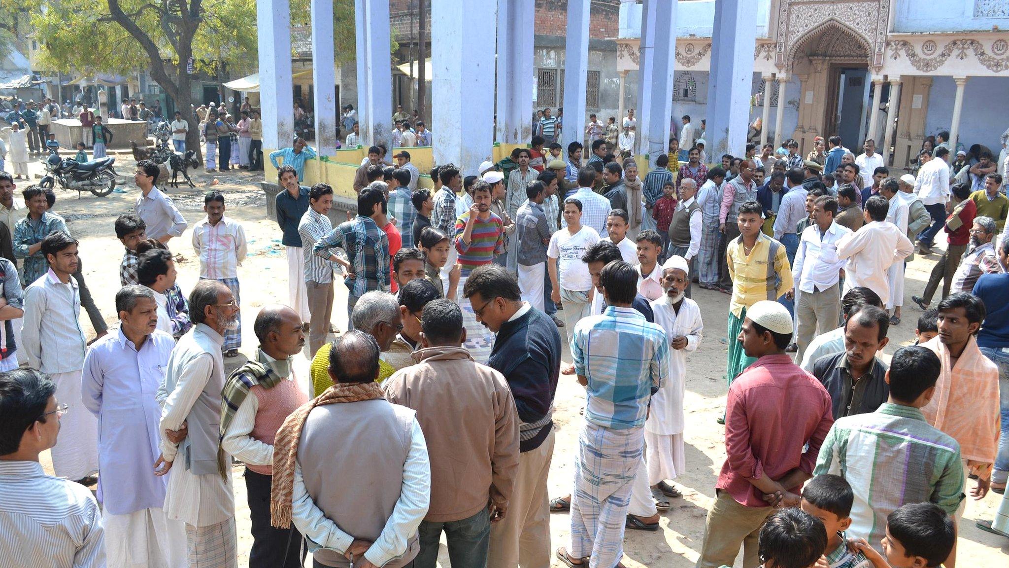 Disputed graveyard site in Varanasi