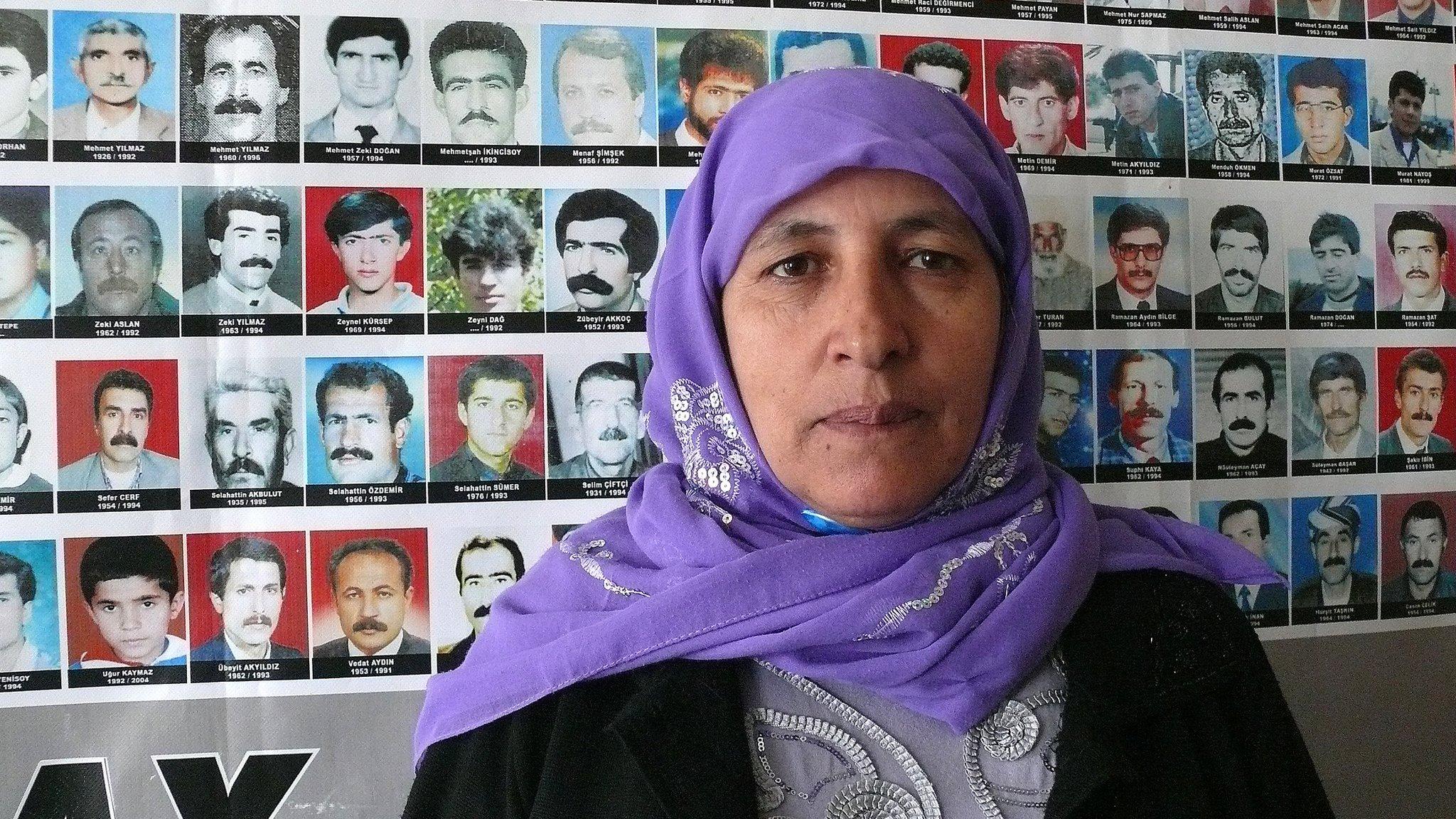 Adile Samur, a Kurdish mother whose three children joined the PKK