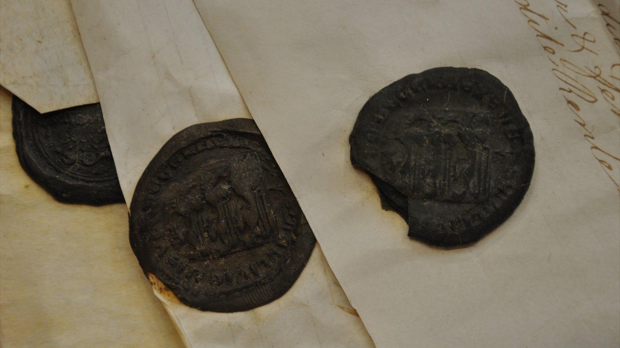 Guernsey seals on documents