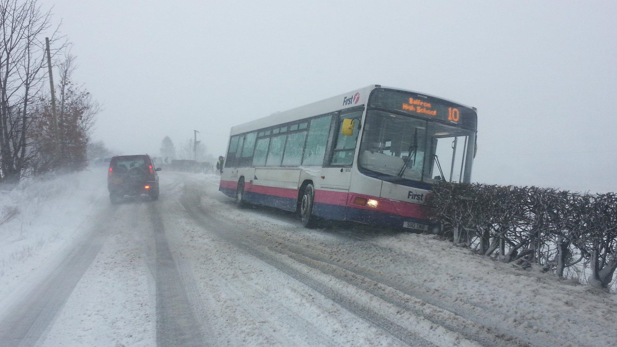 Bus in Killearn, Glasgow