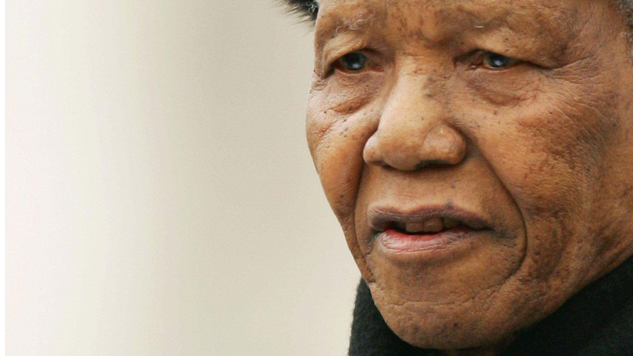 Former South African president Nelson Mandela in 2005