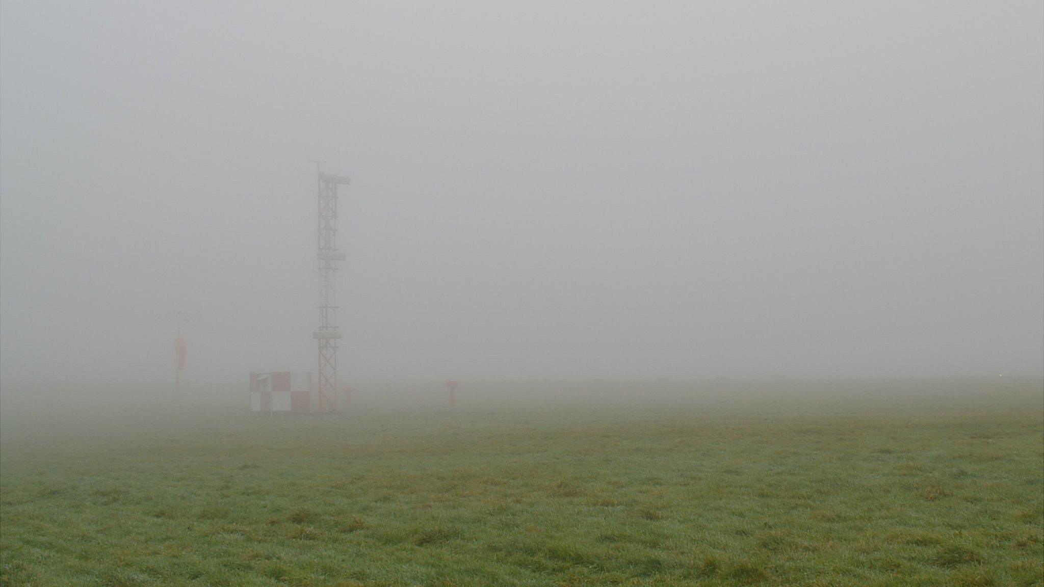 Fog at Guernsey Airport