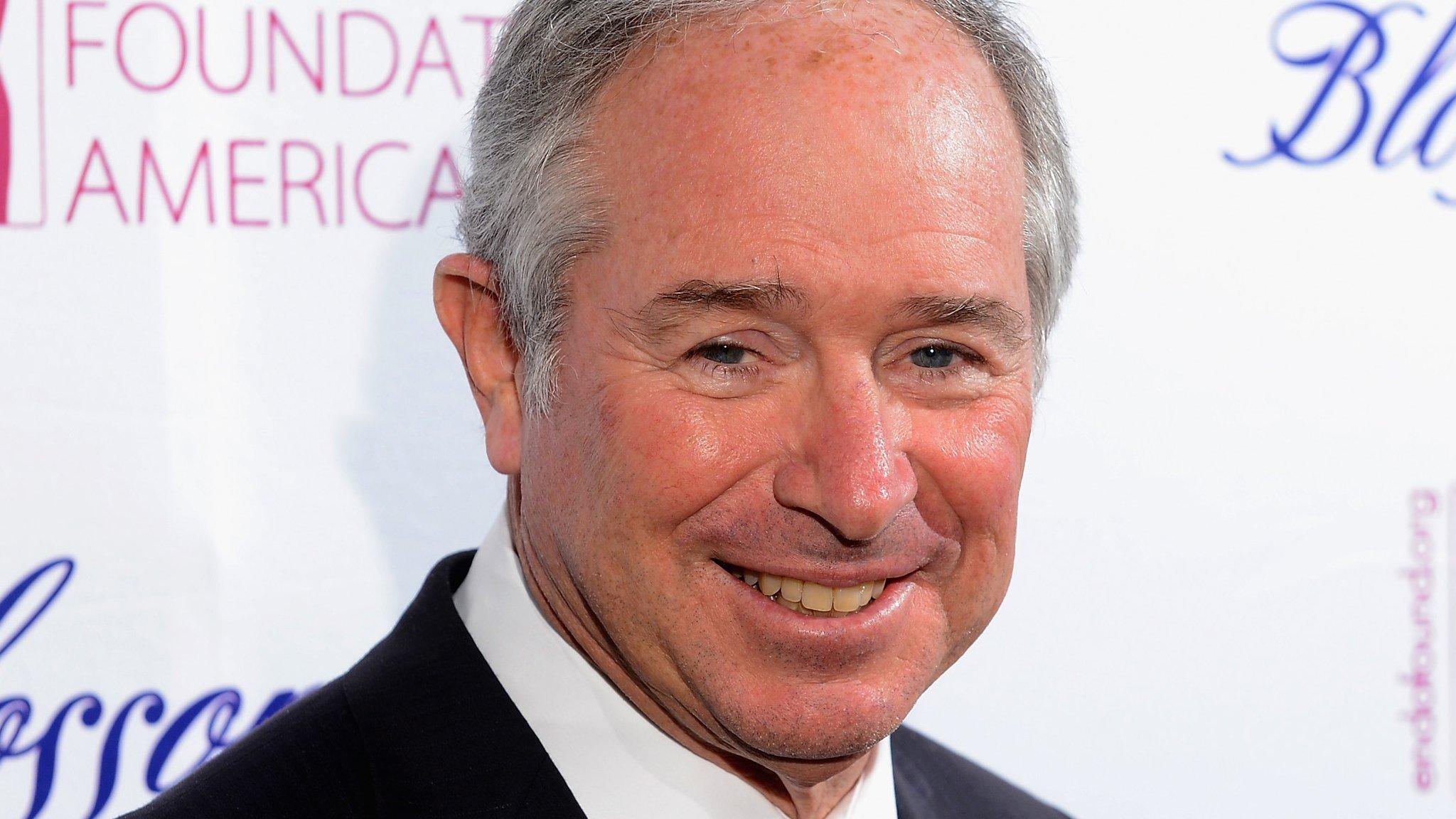 Blackstone boss Stephen A Schwarzman (file)