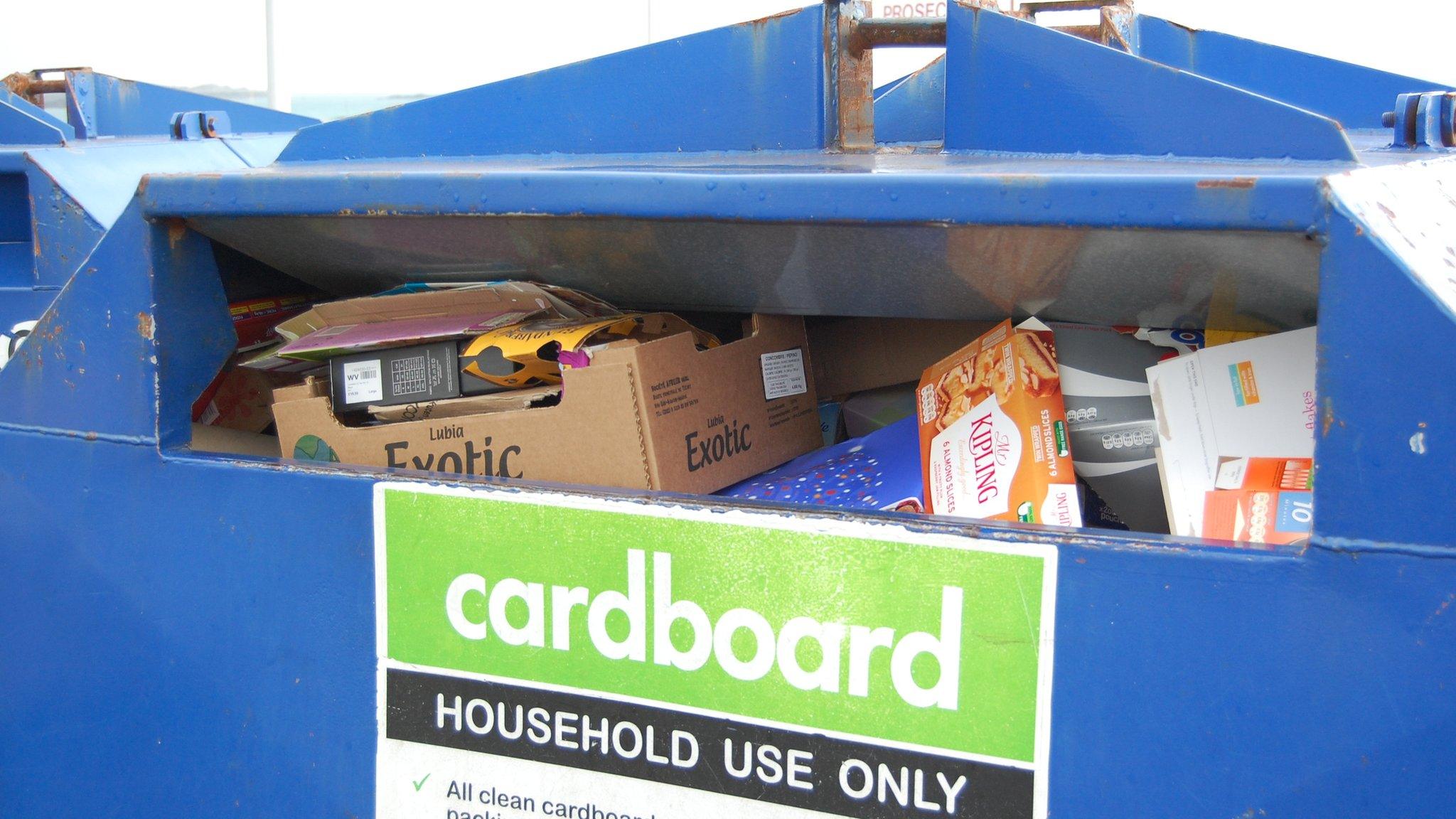 Cardboard recycling