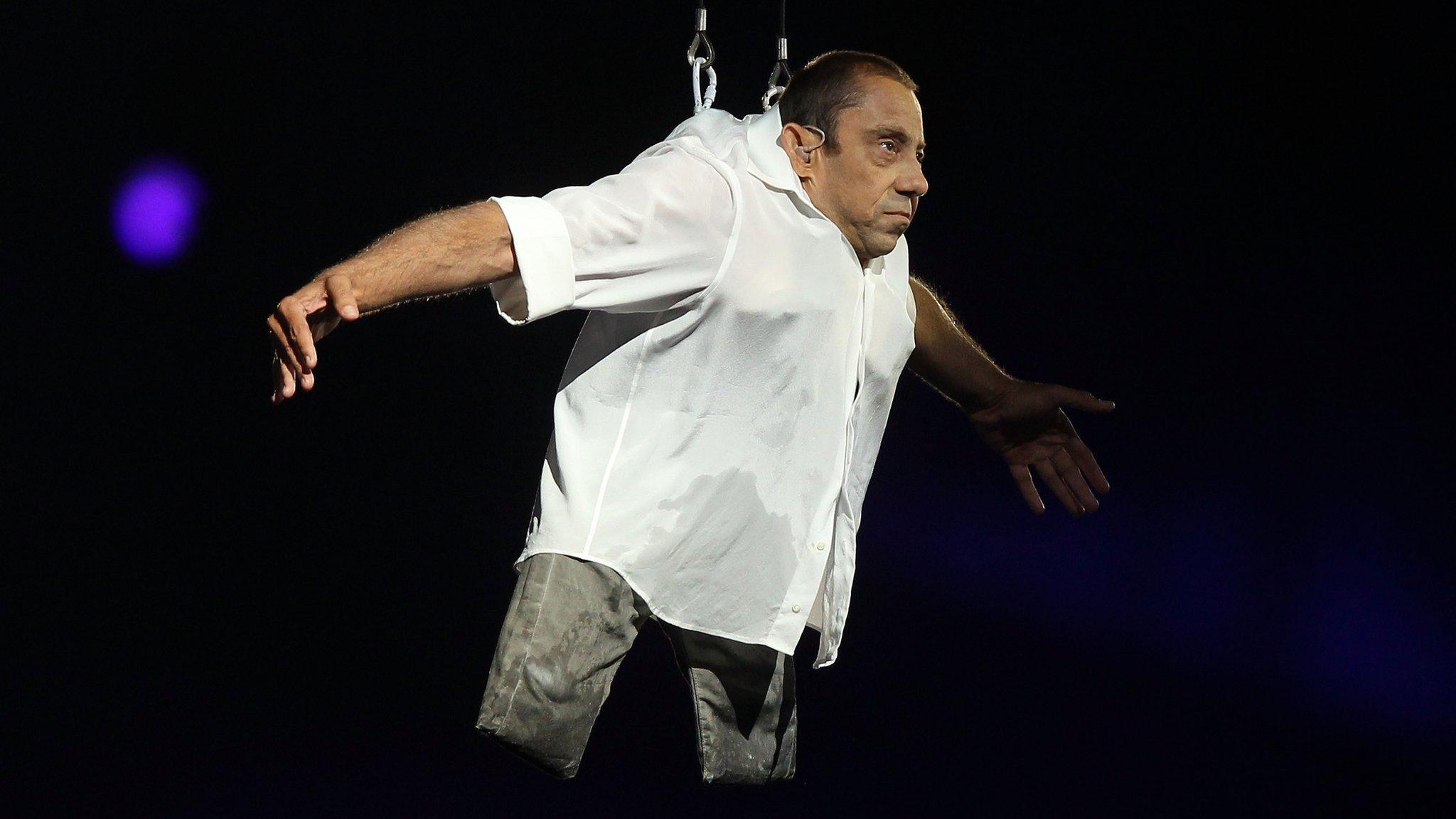 Dave Toole in the Paralympic Opening Ceremony