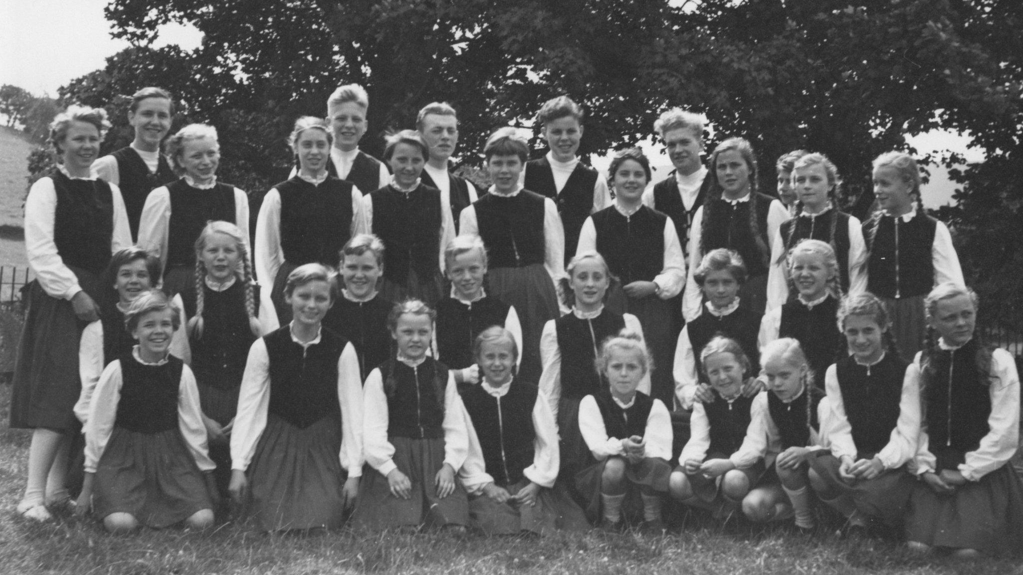 Côr Obernkirchen yn 1953