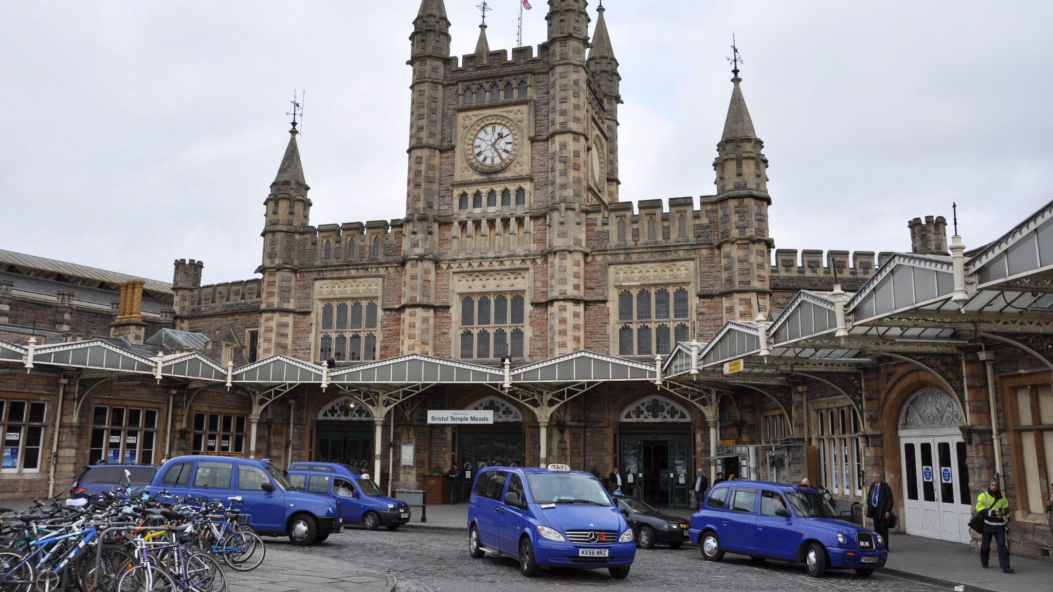 Taxis at Temple Meads