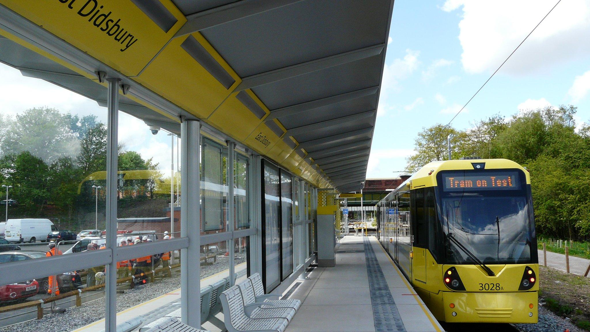 East Didsbury tram