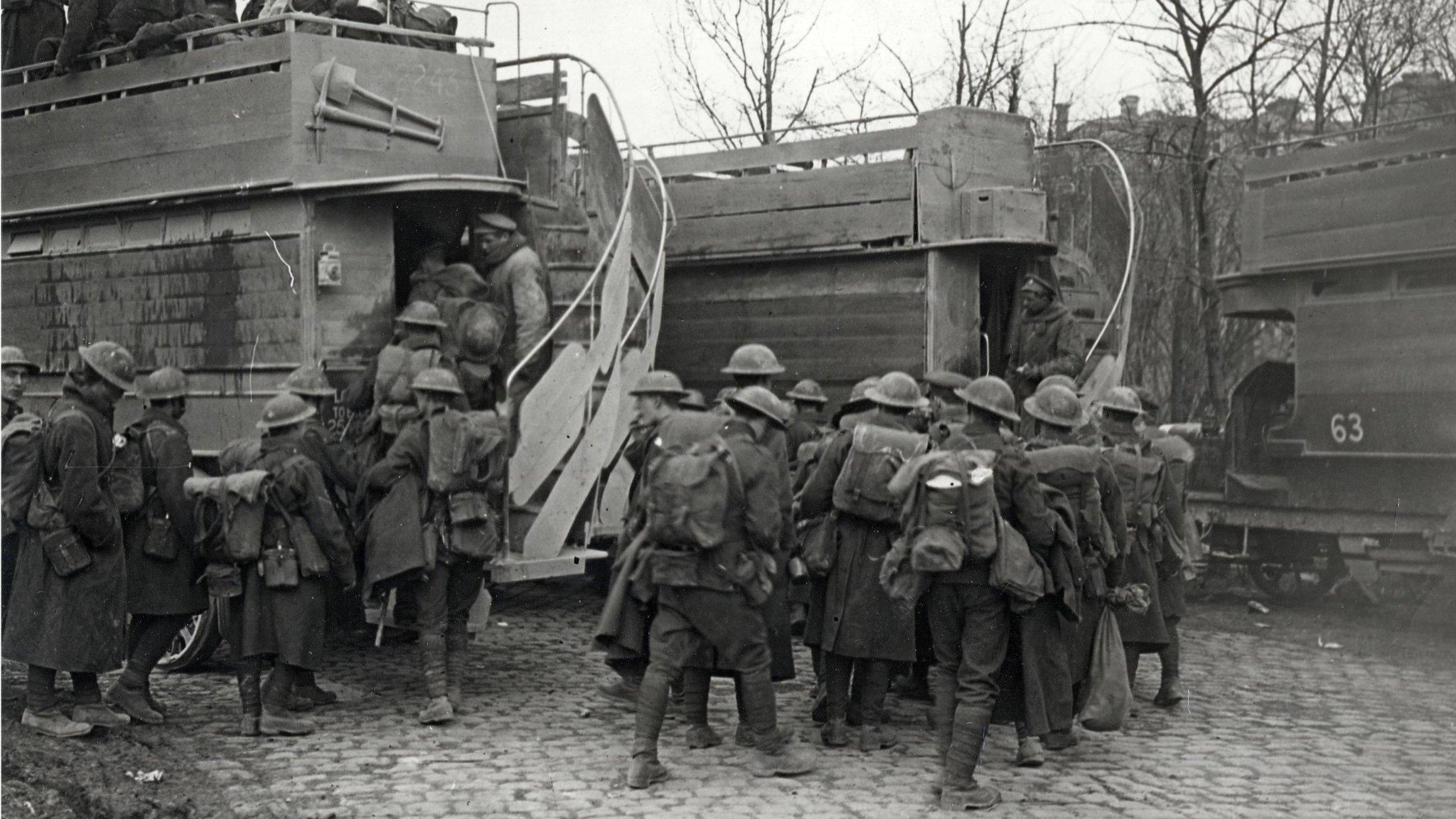 WWI troops
