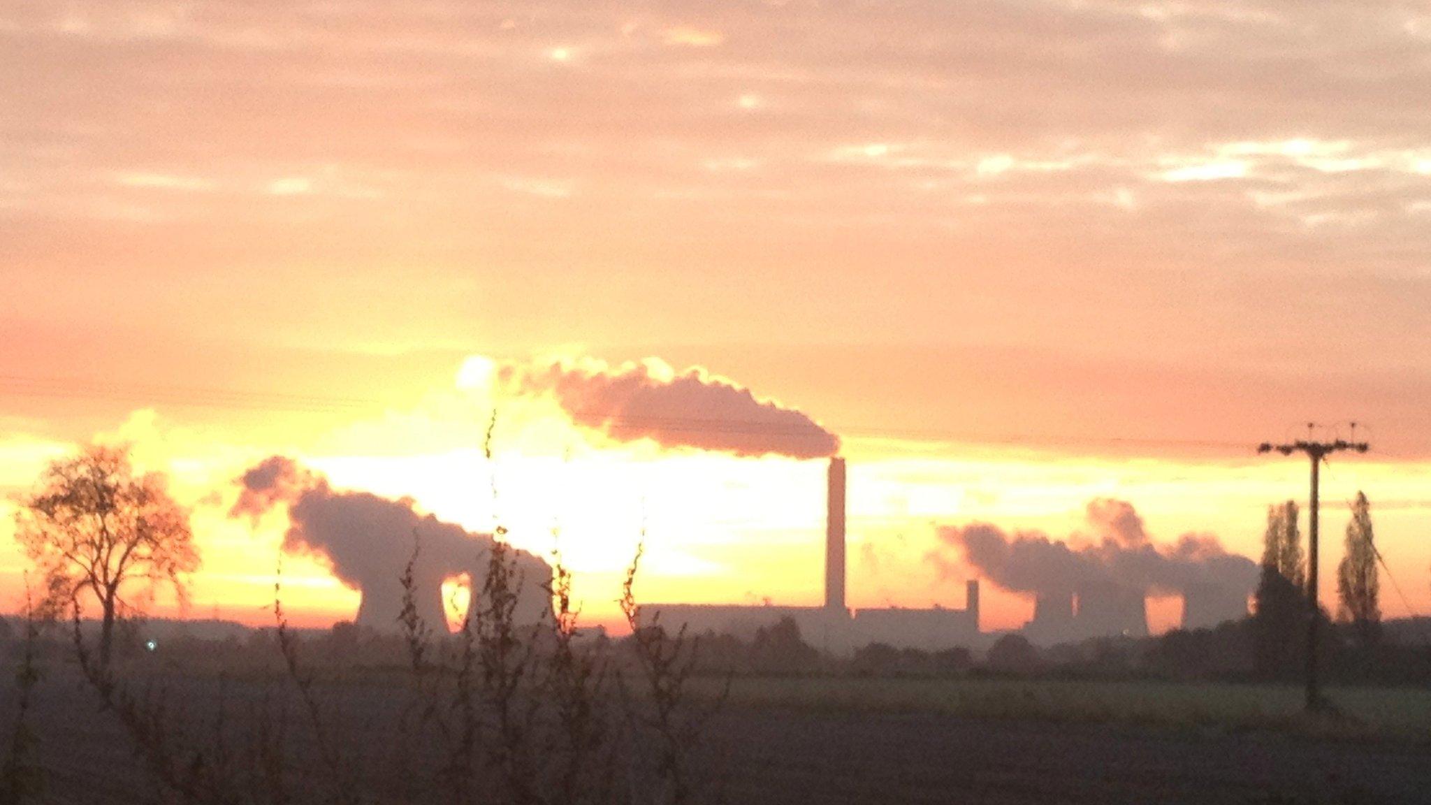 Drax power station in Yorkshire