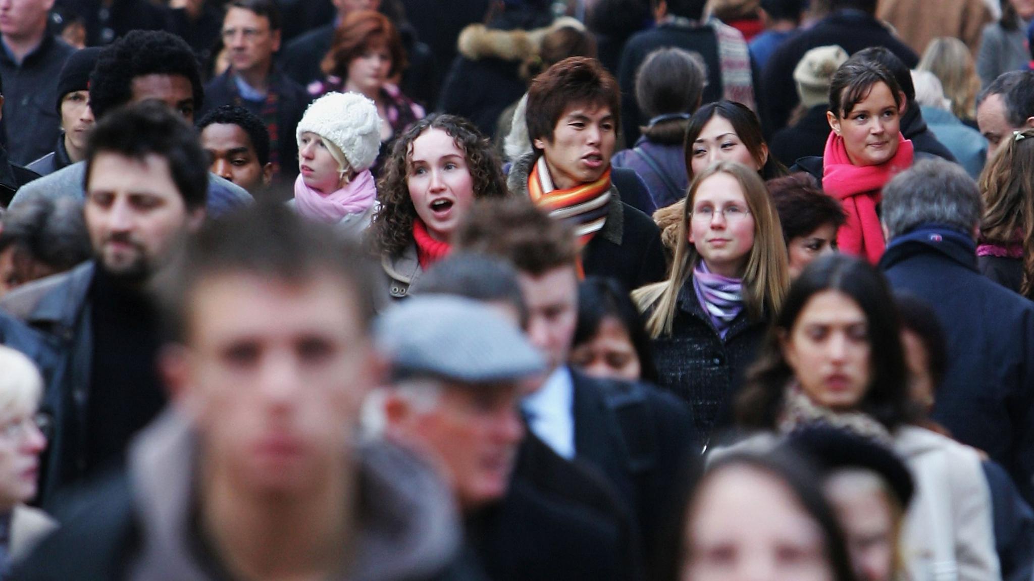 Crowd scene