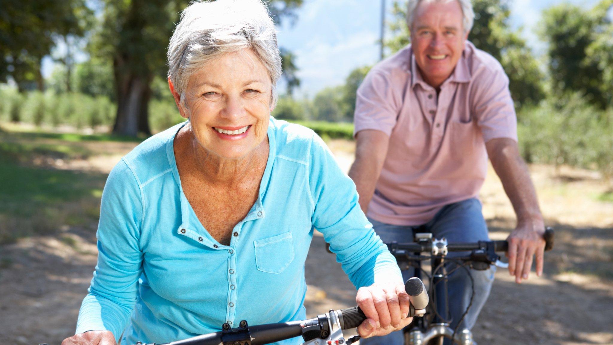 Elderly couple