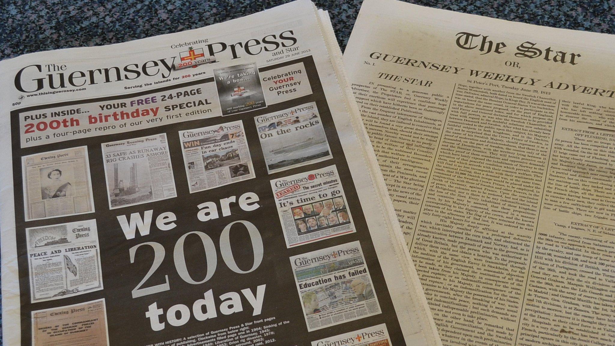 Guernsey Press and Star 200th anniversary edition