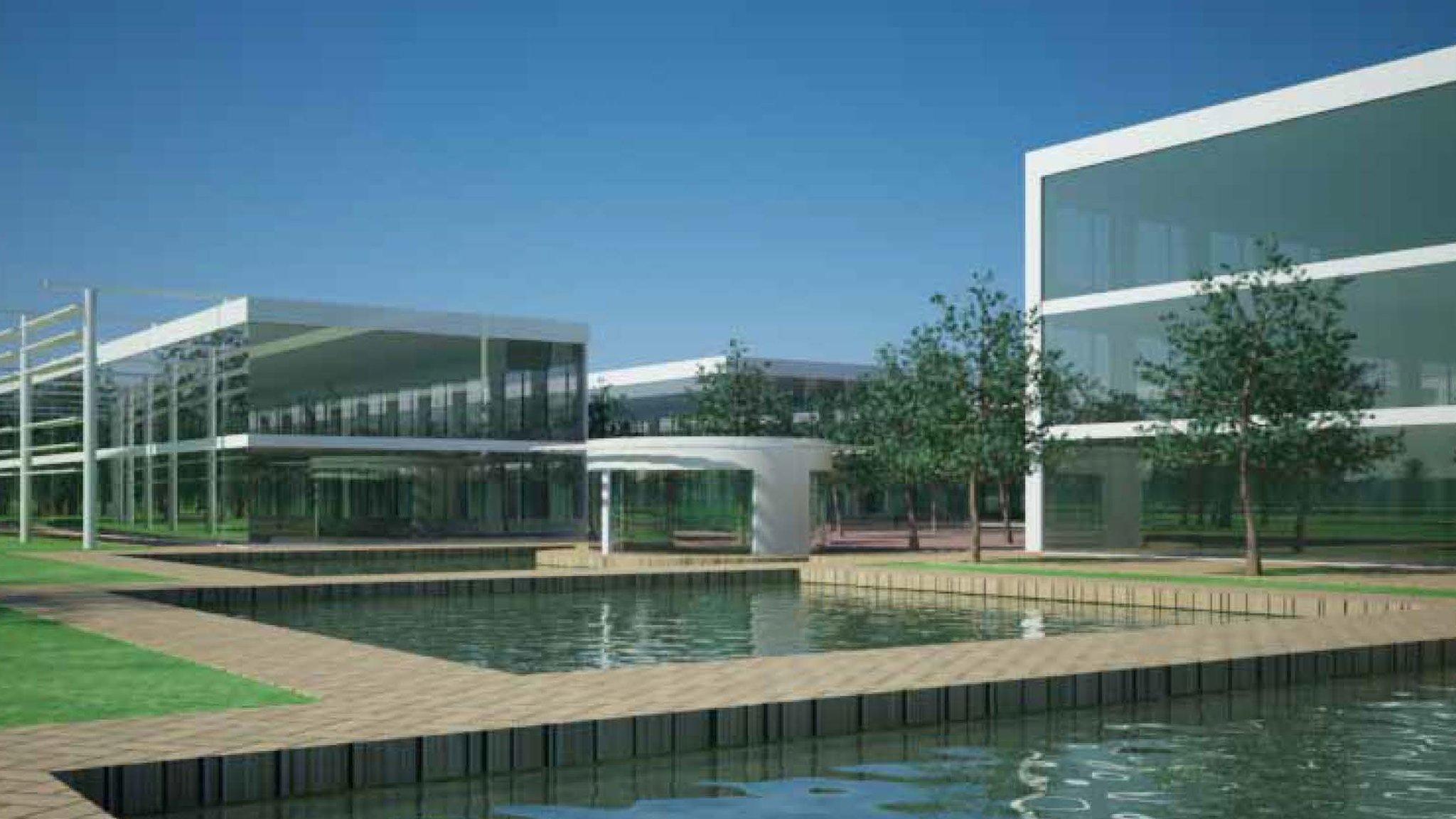 University of Reading Science Park - artists' impression