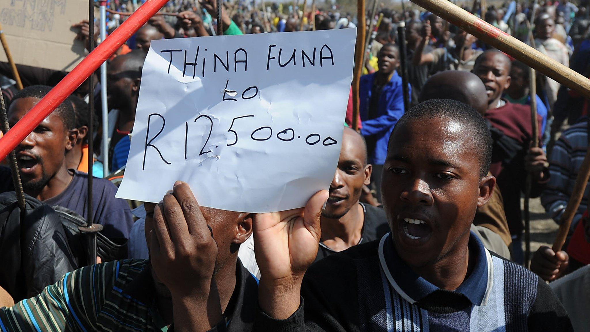 Marikana protesters