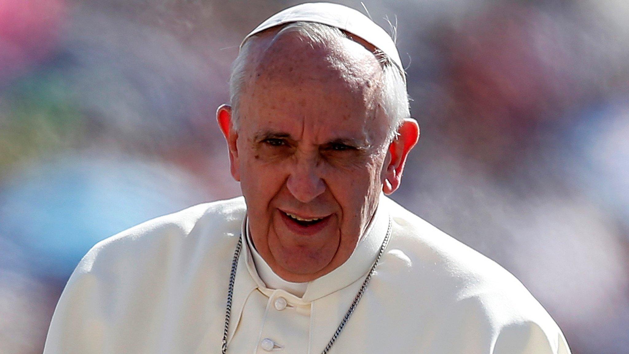 Pope Francis at the Vatican on 4 September 2013