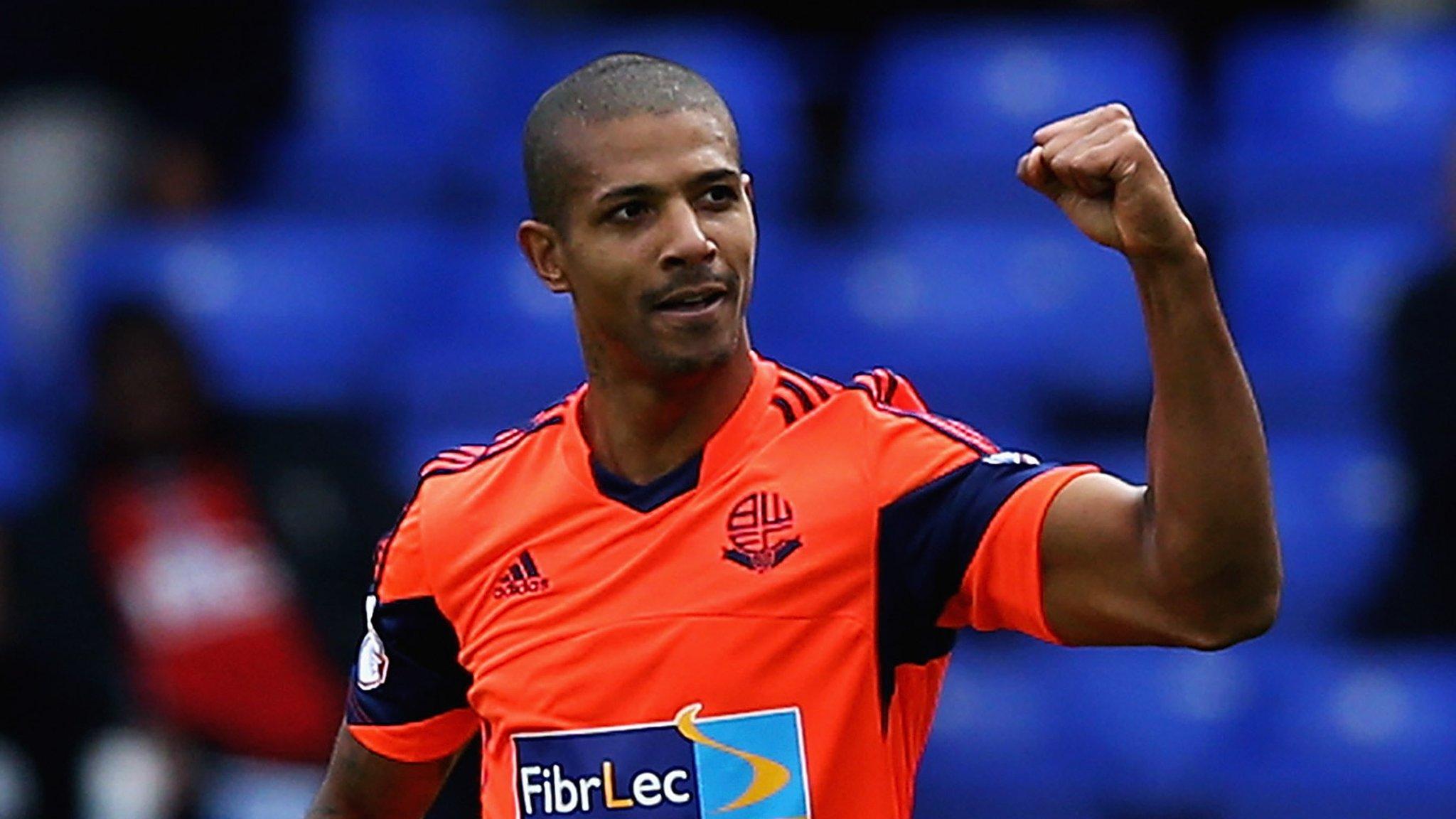 Bolton striker Jermaine Beckford