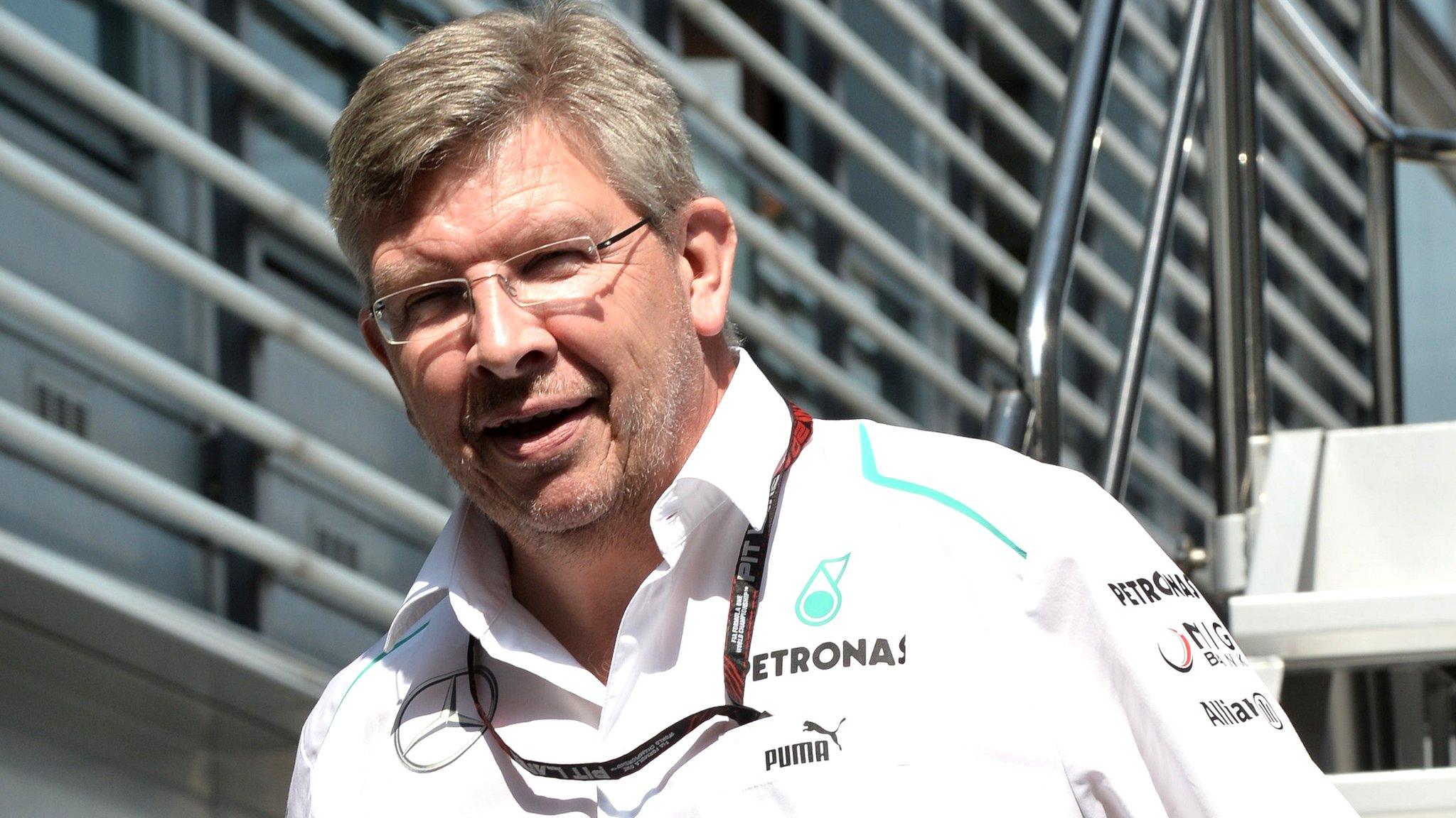 Ross Brawn of Mercedes