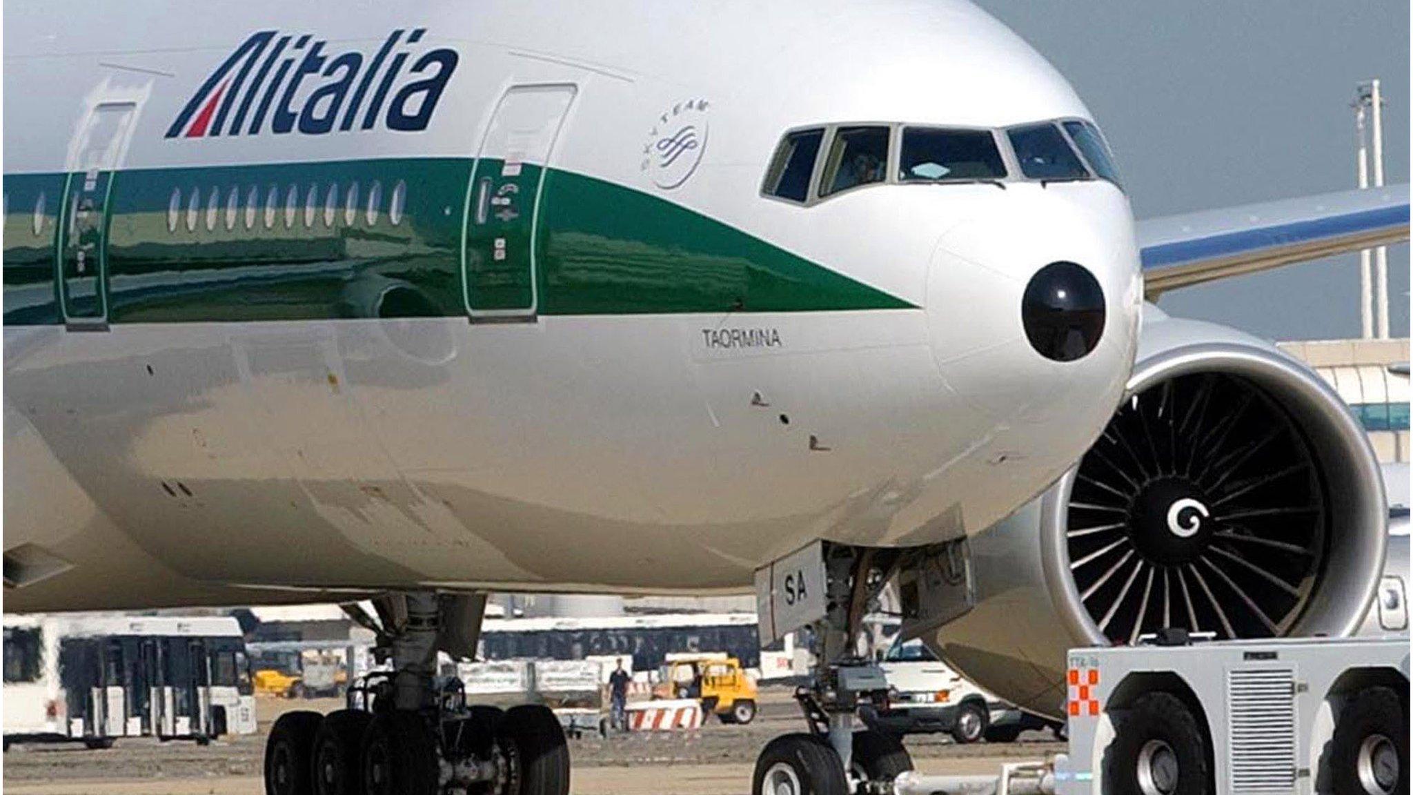 Alitalia jet