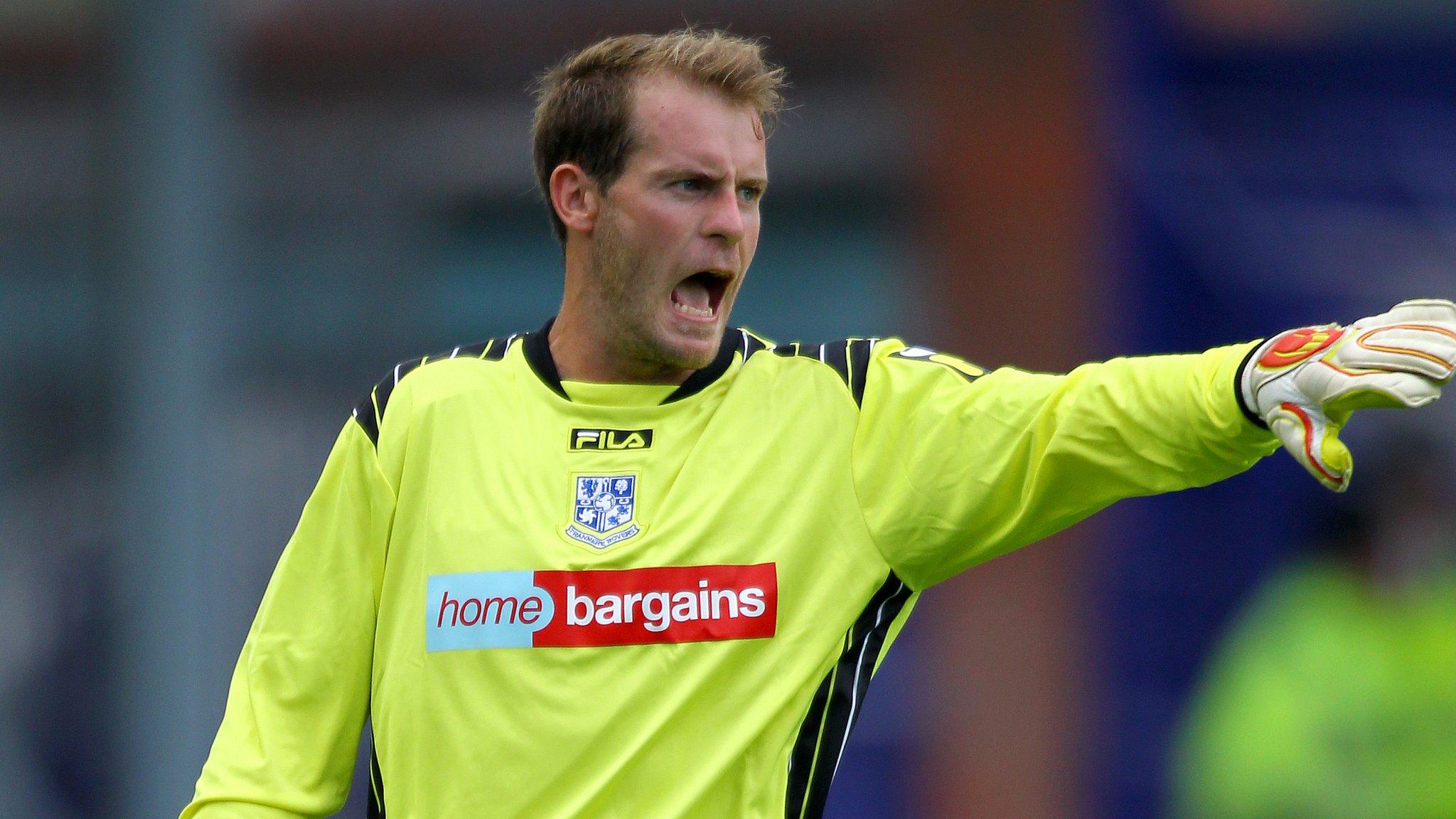 Tranmere Rovers goalkeeper Owain Fon Williams