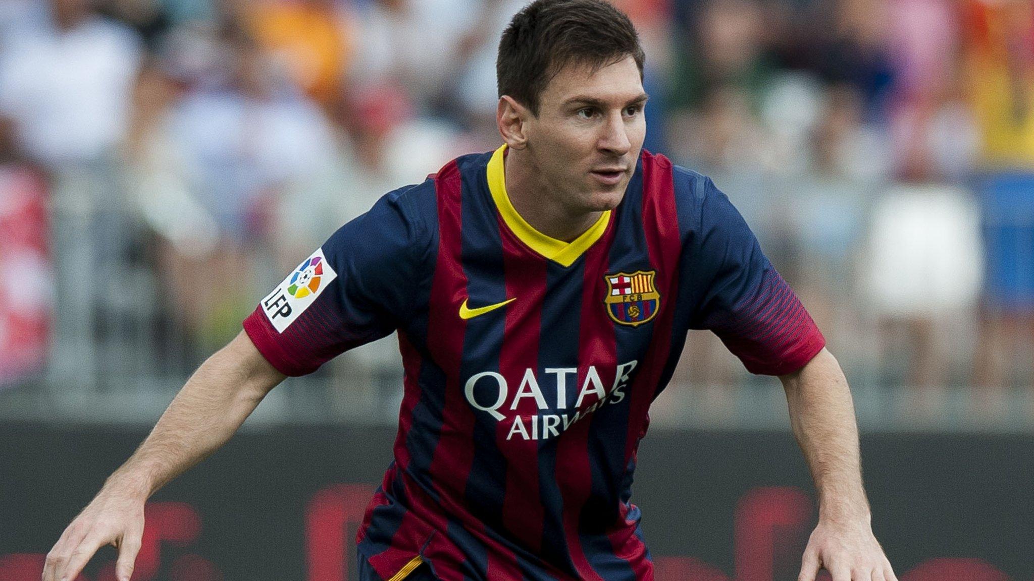 Barcelona forward Lionel Messi