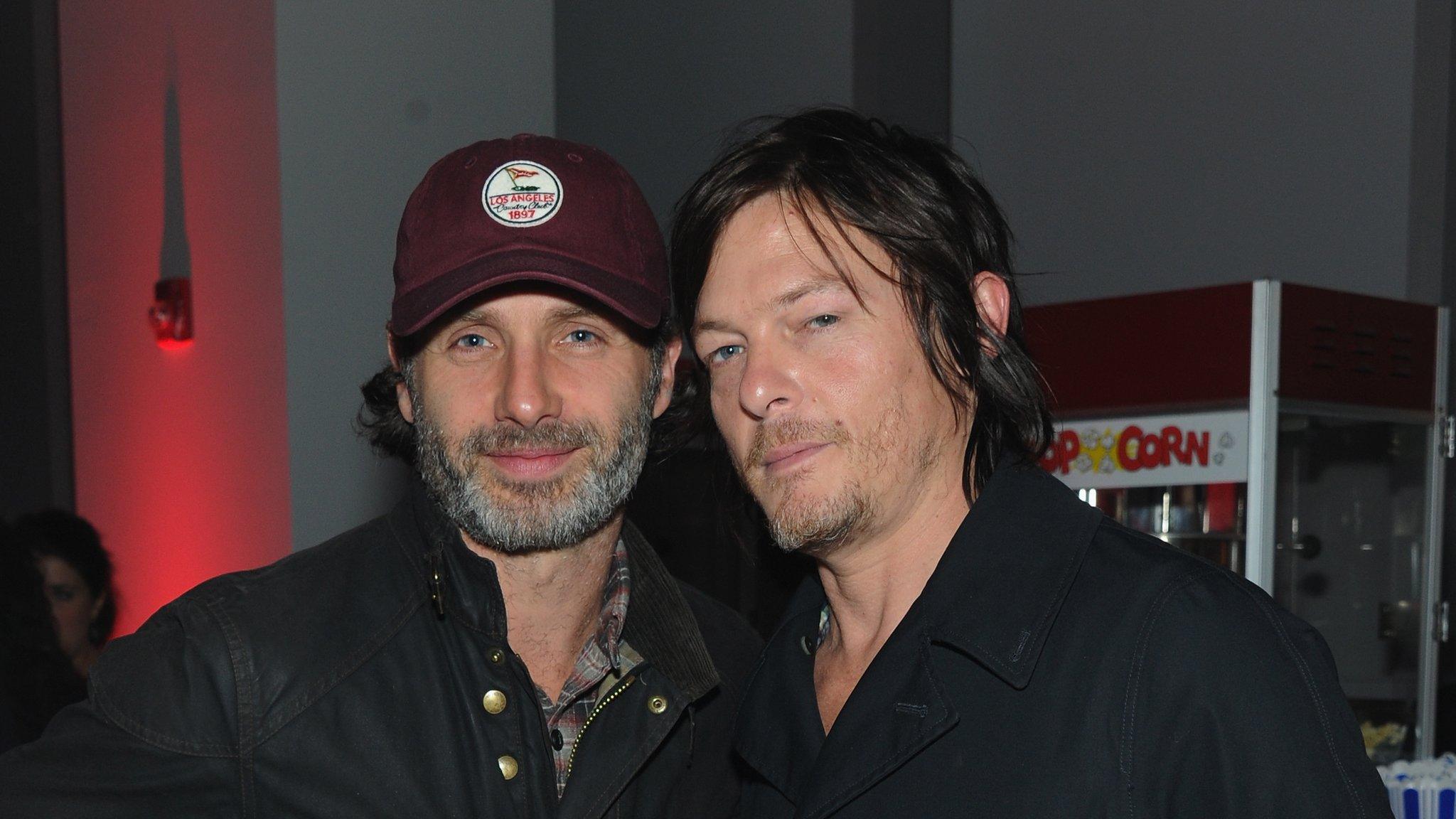 Andrew Lincoln and Norman Reedus