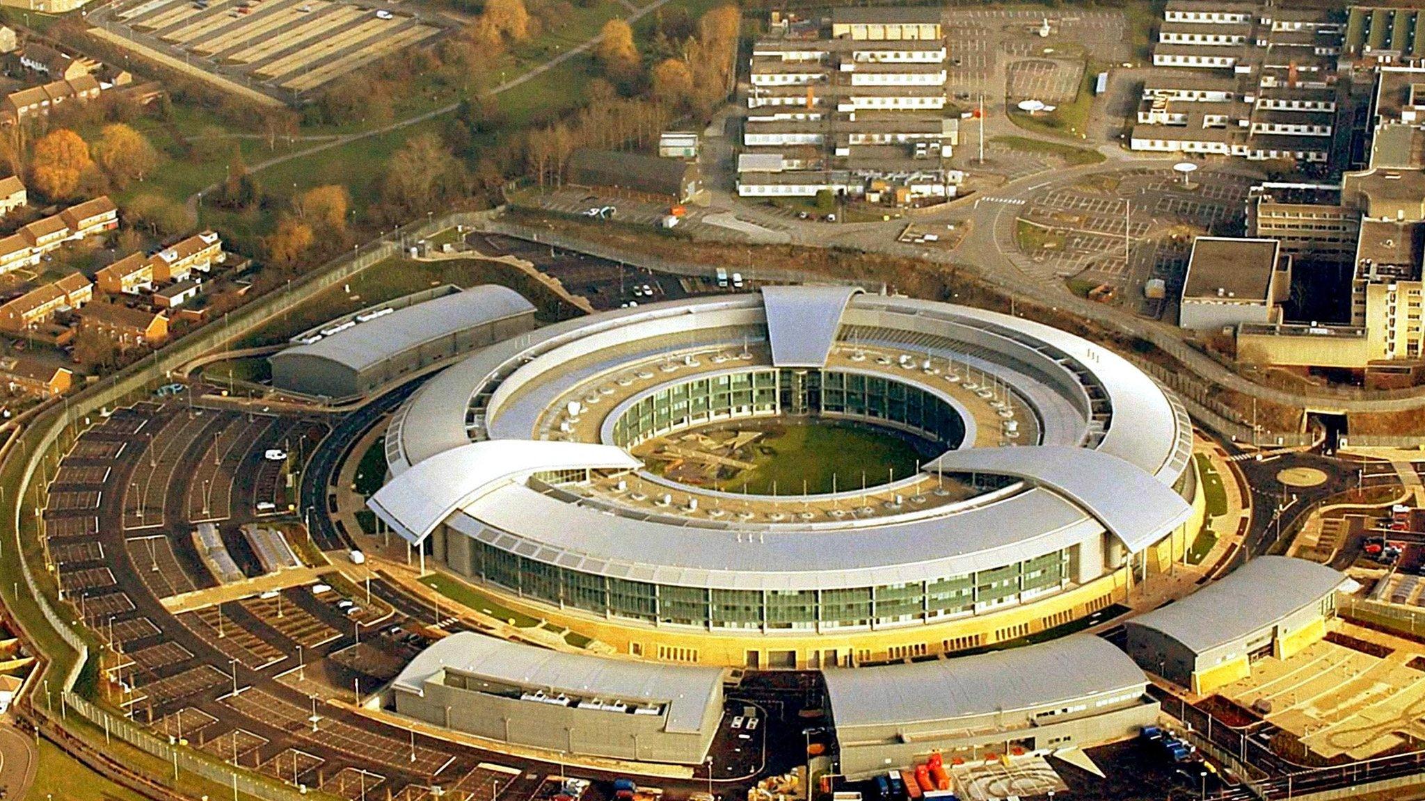 GCHQ building in Cheltenham