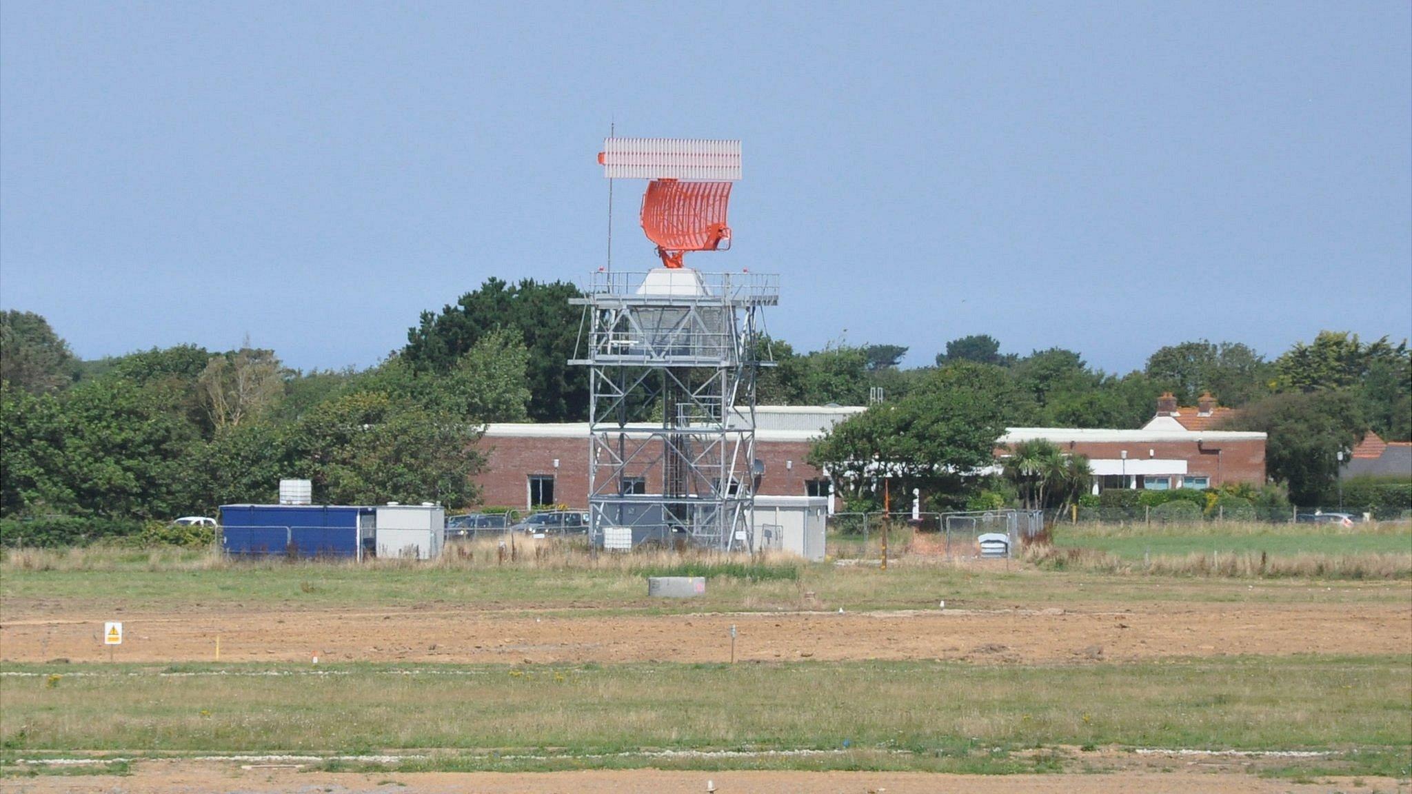 Guernsey Airport new radar tower