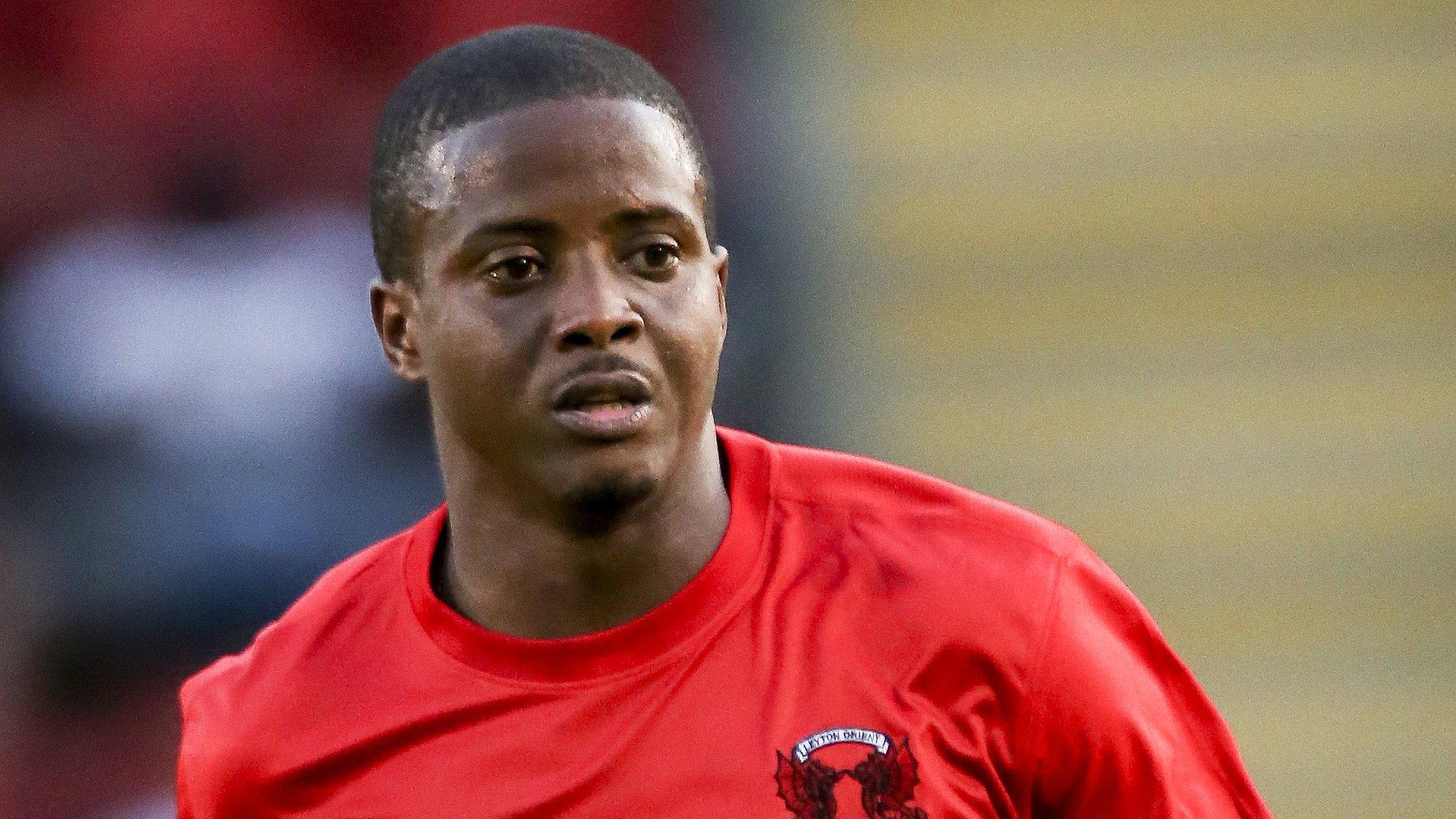 Leyton Orient striker Kevin Lisbie