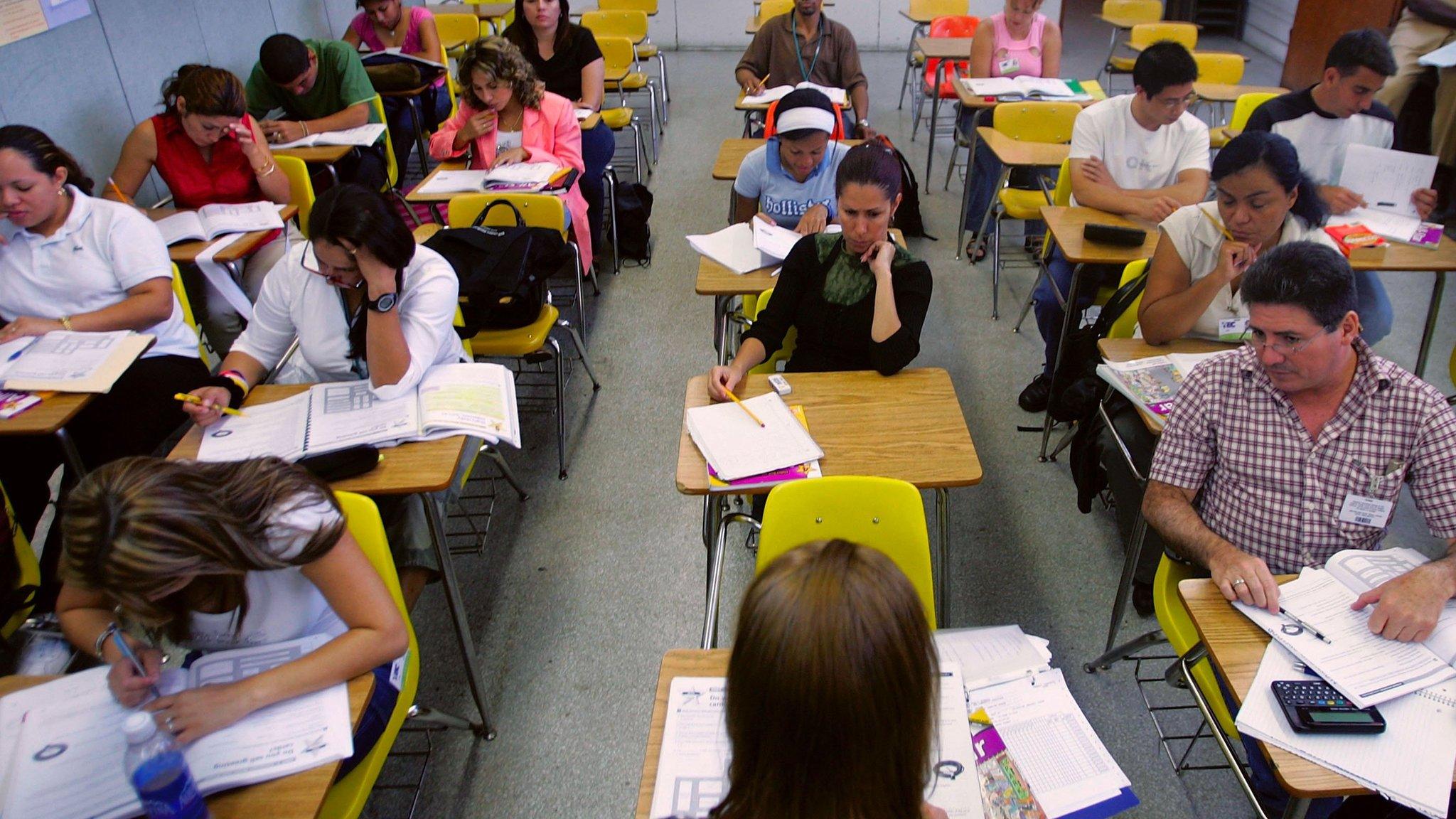 Adult classroom