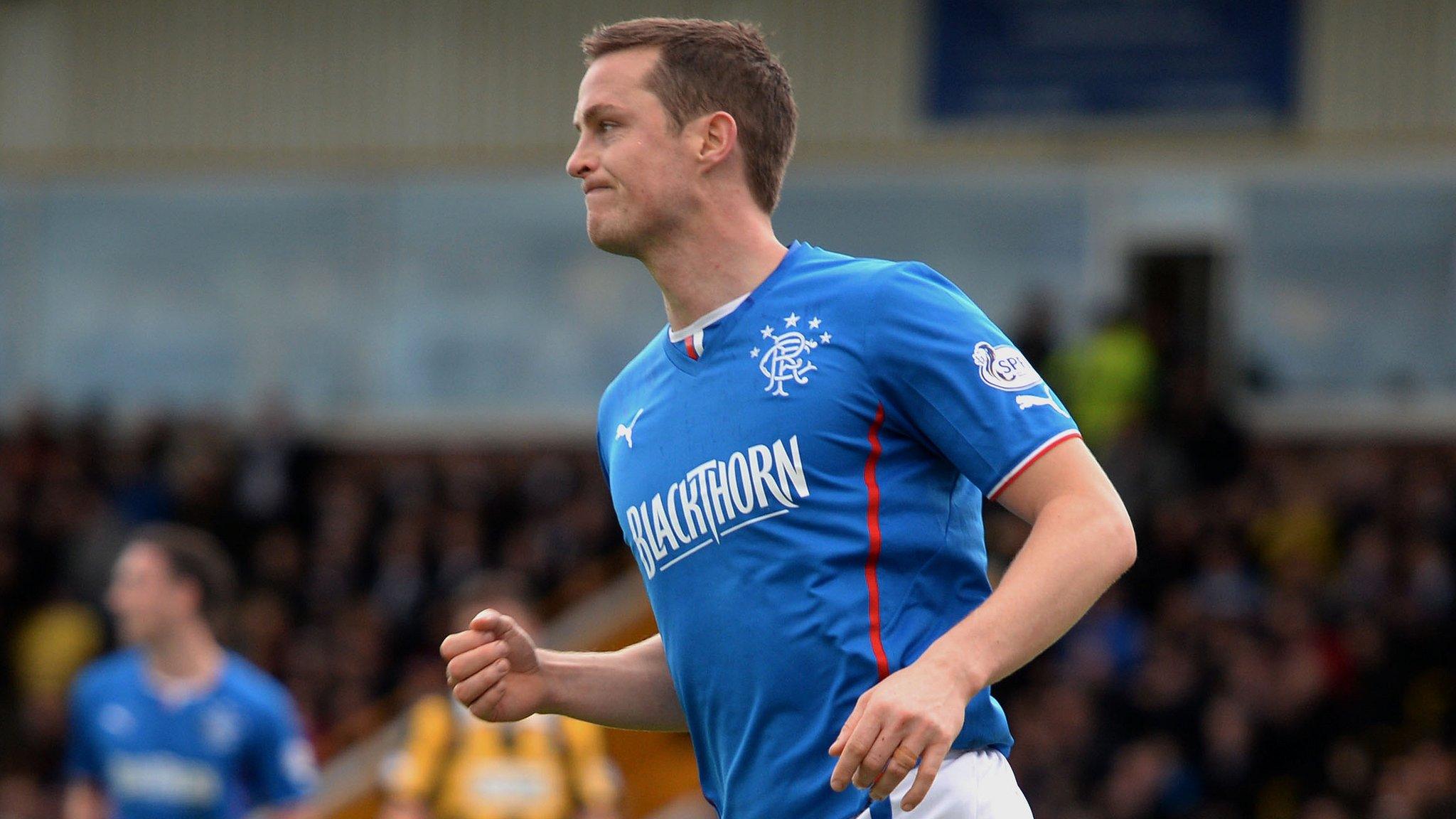 Rangers striker Jon Daly