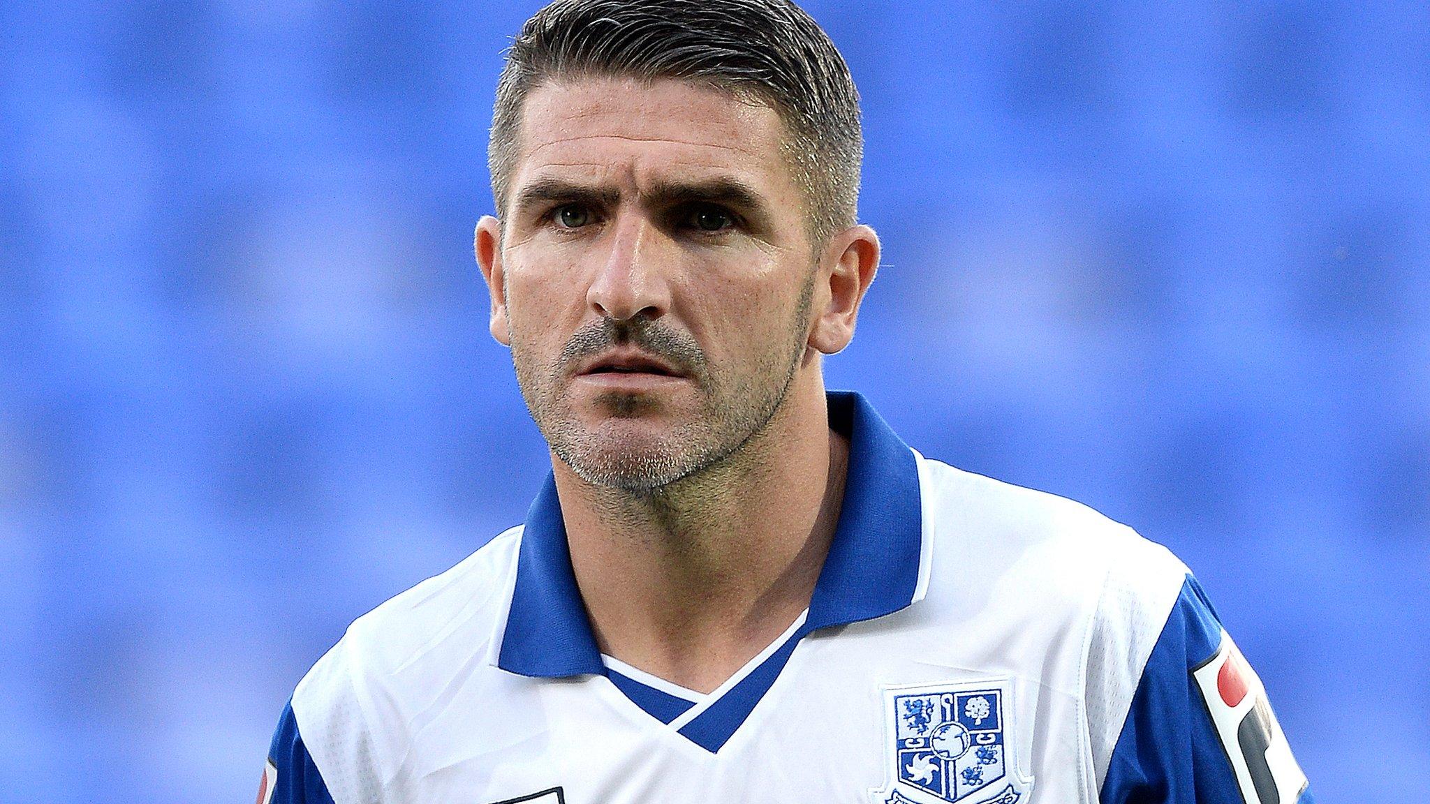 Tranmere Rovers striker Ryan Lowe