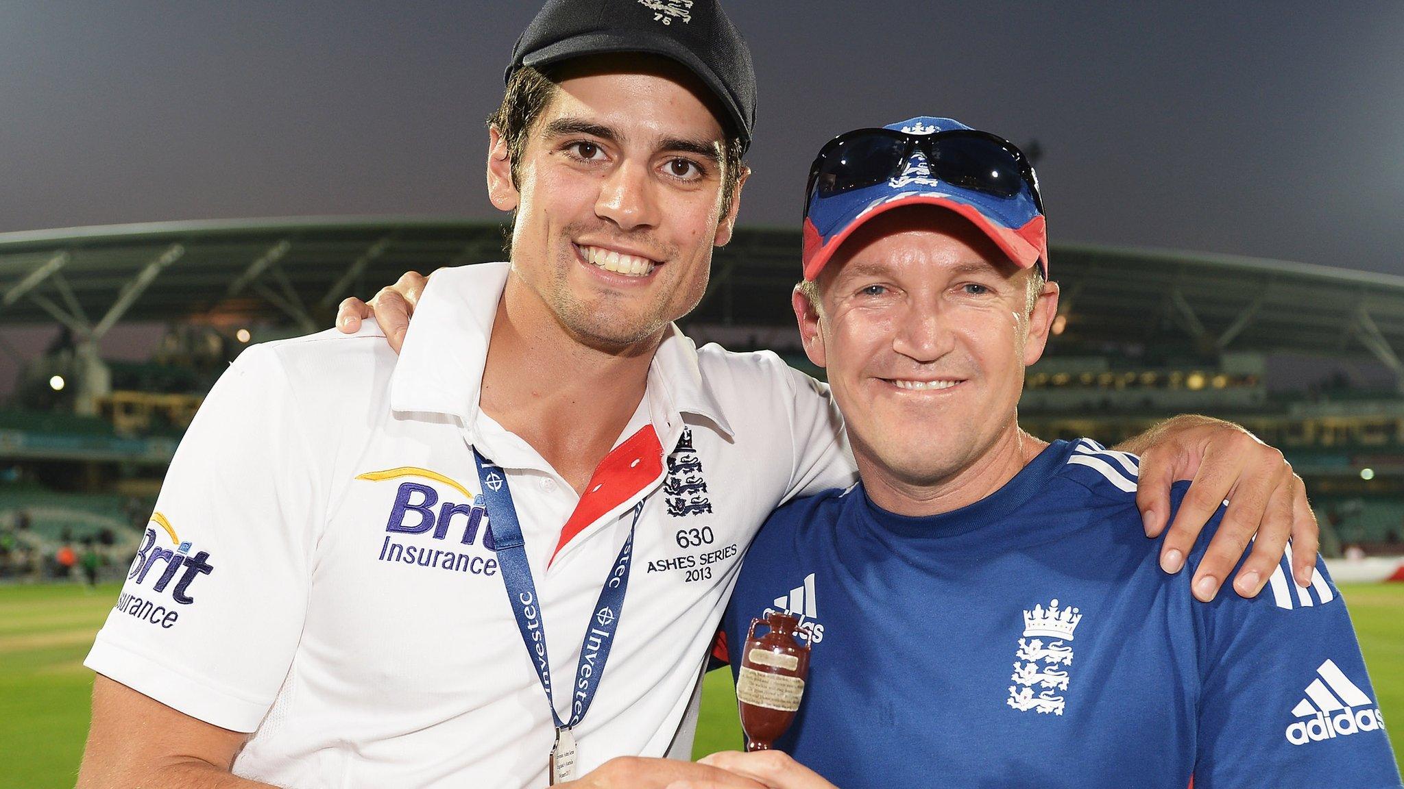 Alastair Cook & Andy Flower