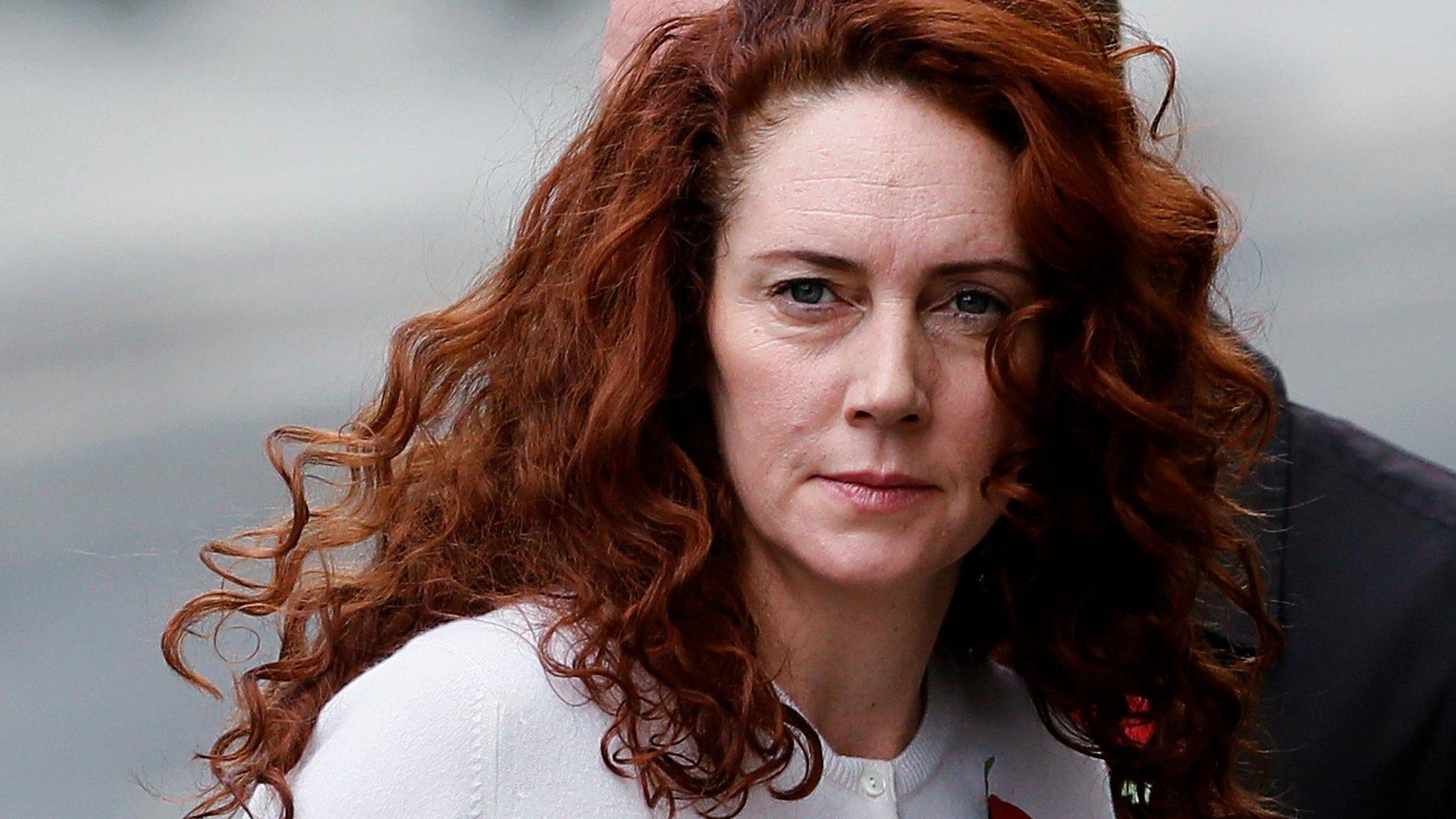 Rebekah Brooks arriving at the Old Bailey on 1 November 2013