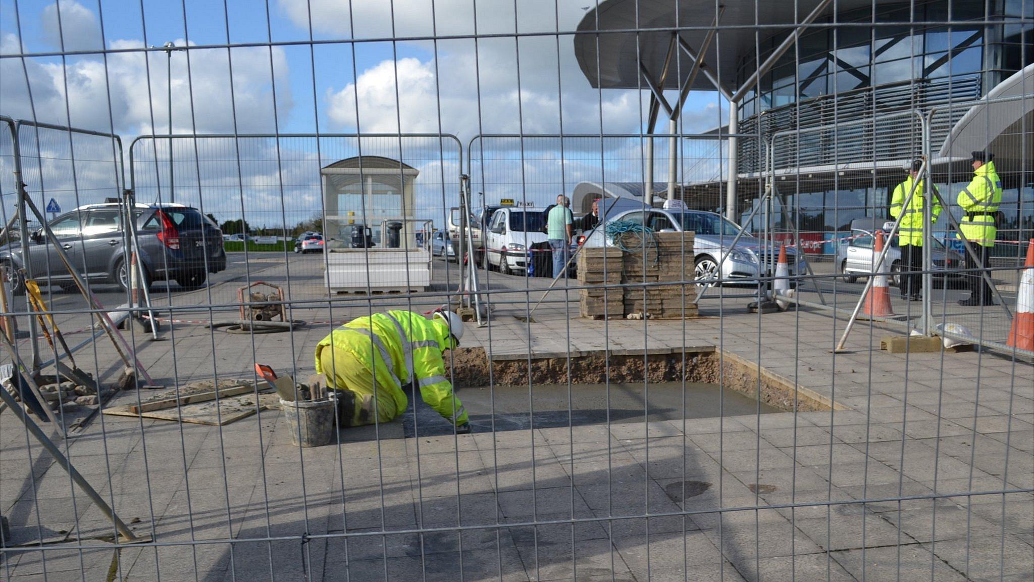 Foundation for WW2 Allied airmen memorial being laid