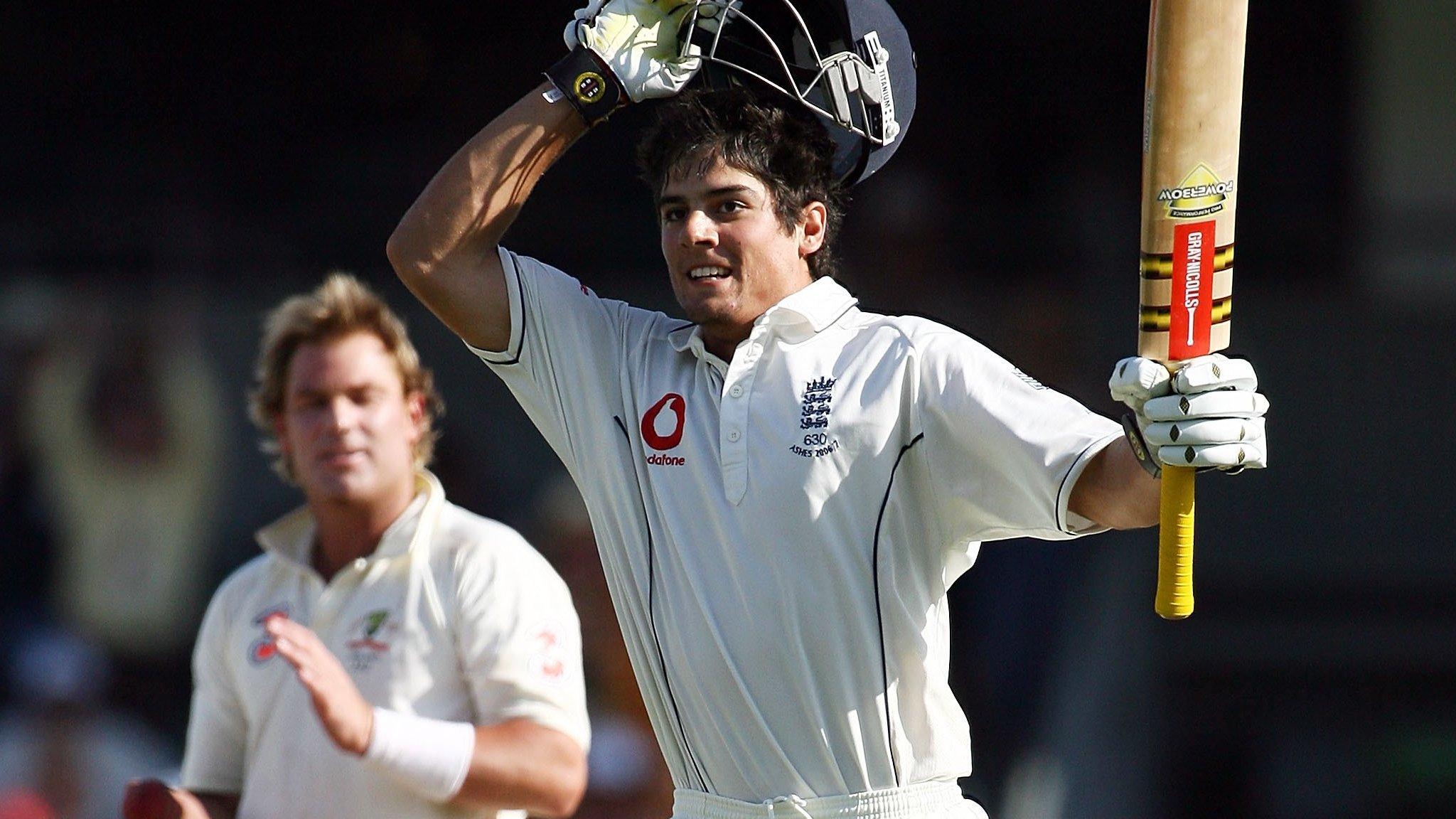 Alastair Cook & Shane Warne