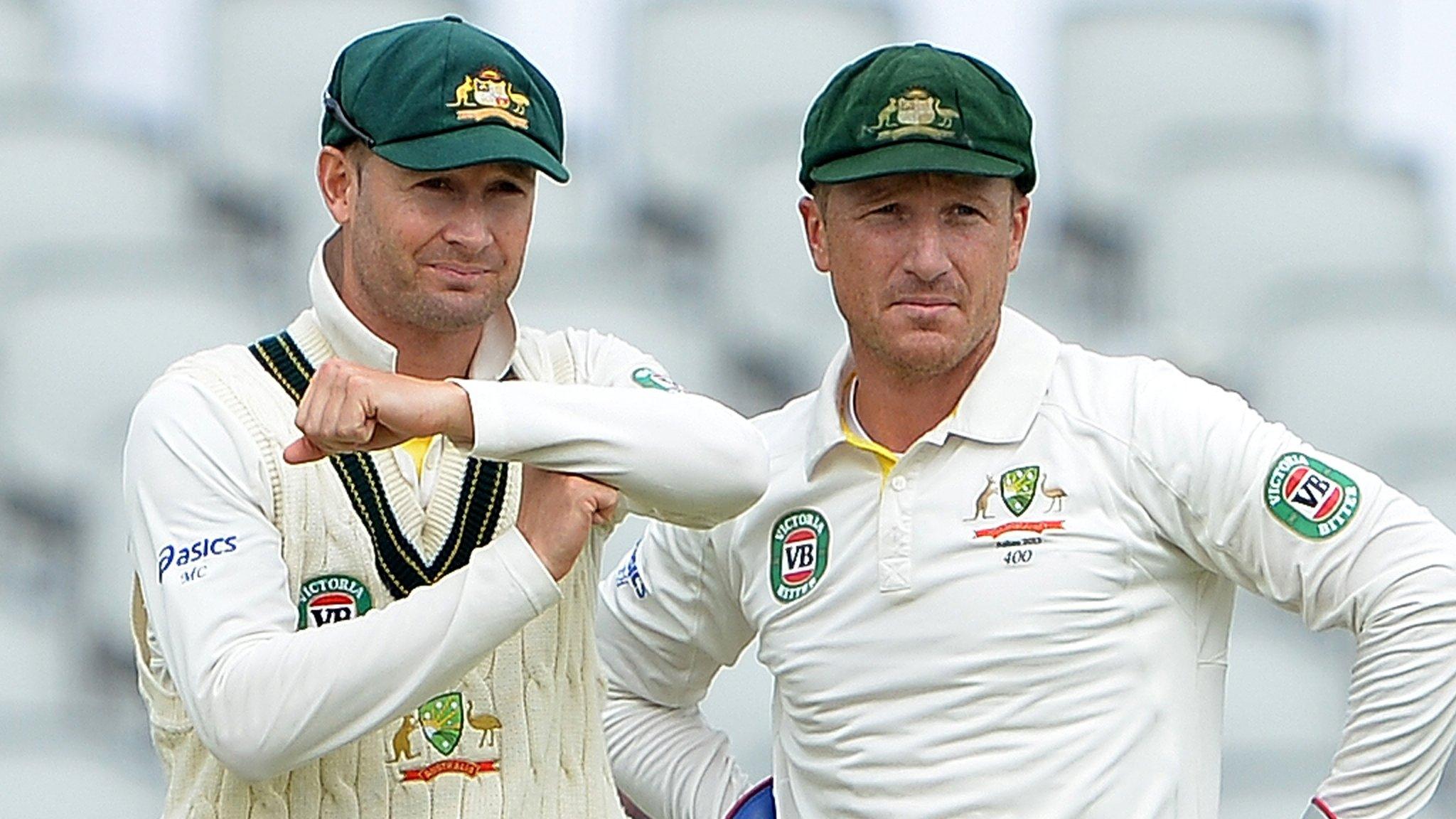 Michael Clarke & Brad Haddin