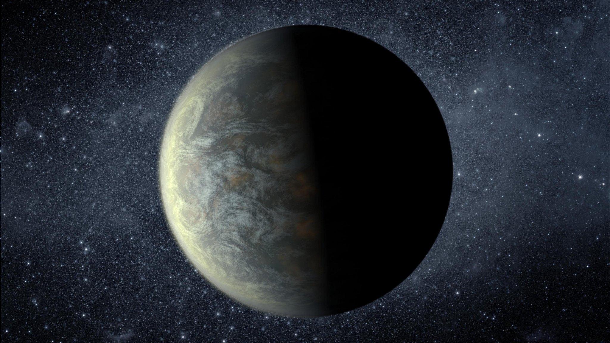 Artist's impression of exoplanet