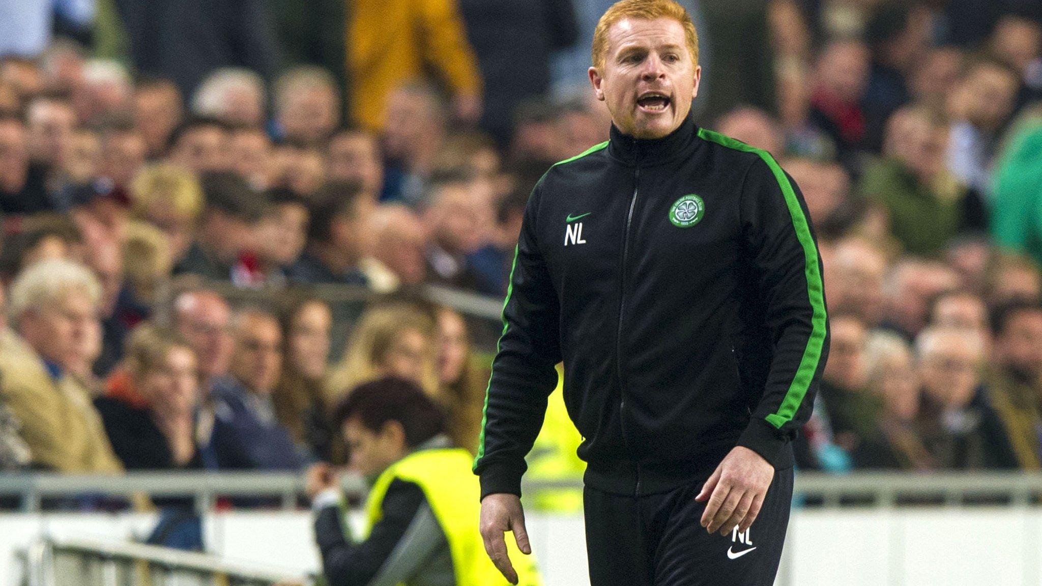 Celtic manager Neil Lennon at the Amsterdam Arena