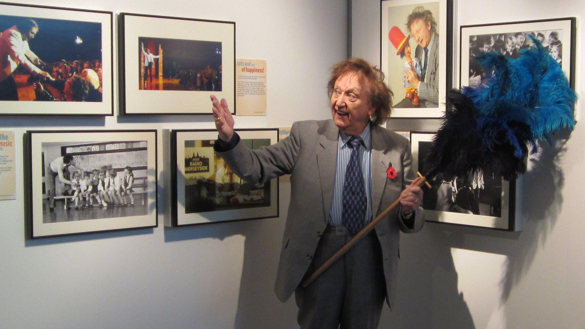 Ken Dodd at the Museum of Liverpool