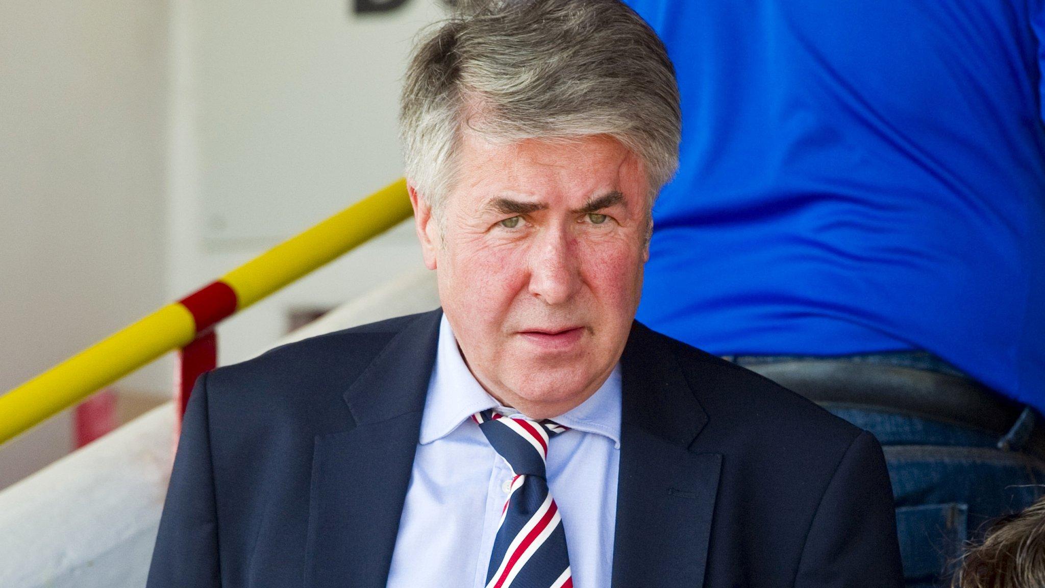 Former Rangers chairman Malcolm Murray