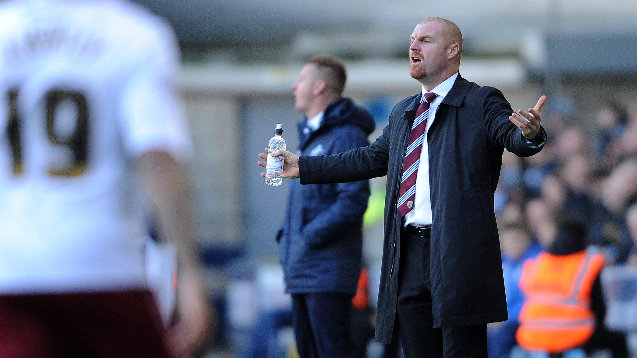 Burnley manager Sean Dyche