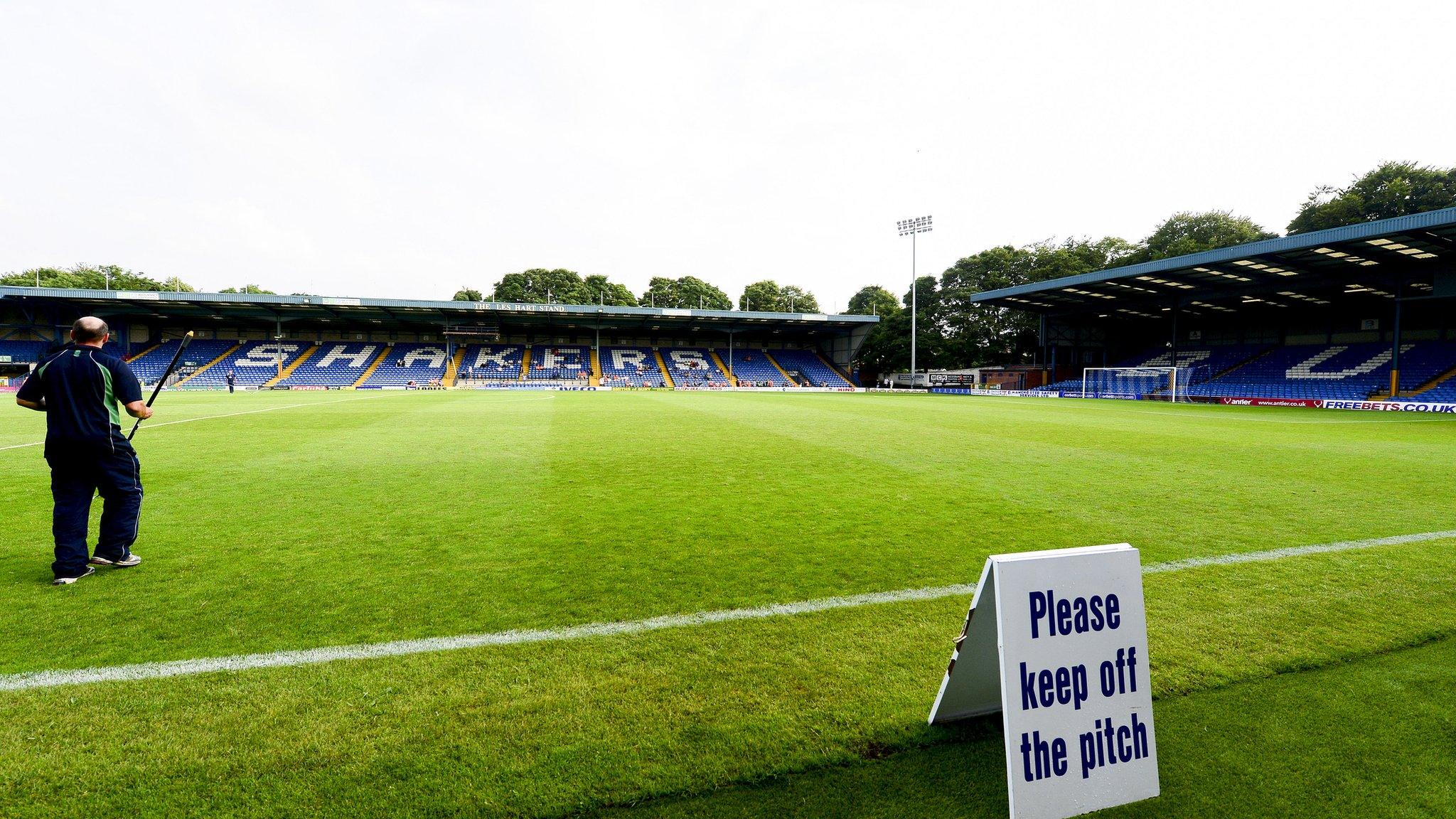 Gigg Lane, home of Bury FC