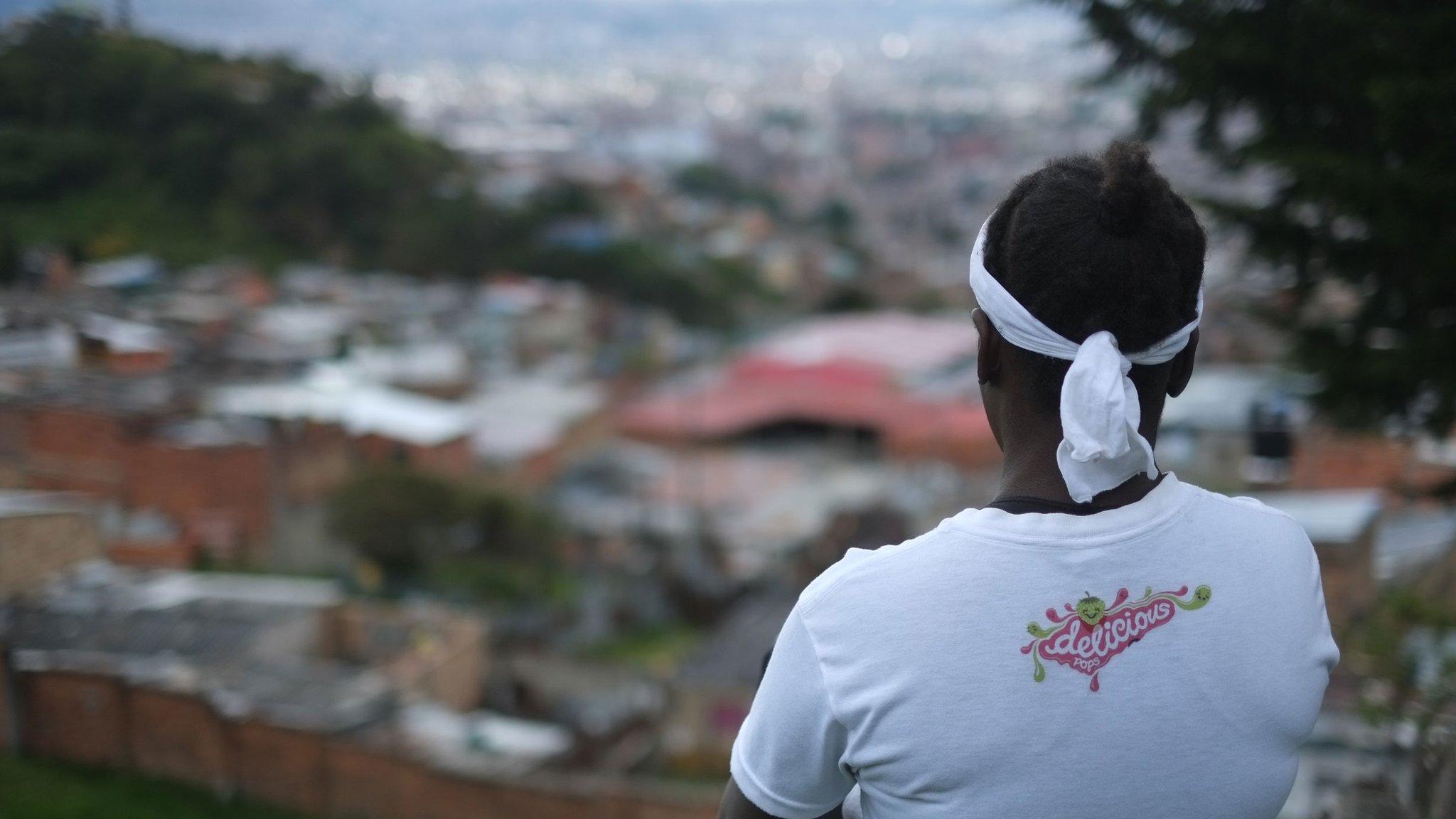 Ex-child soldier in Colombia