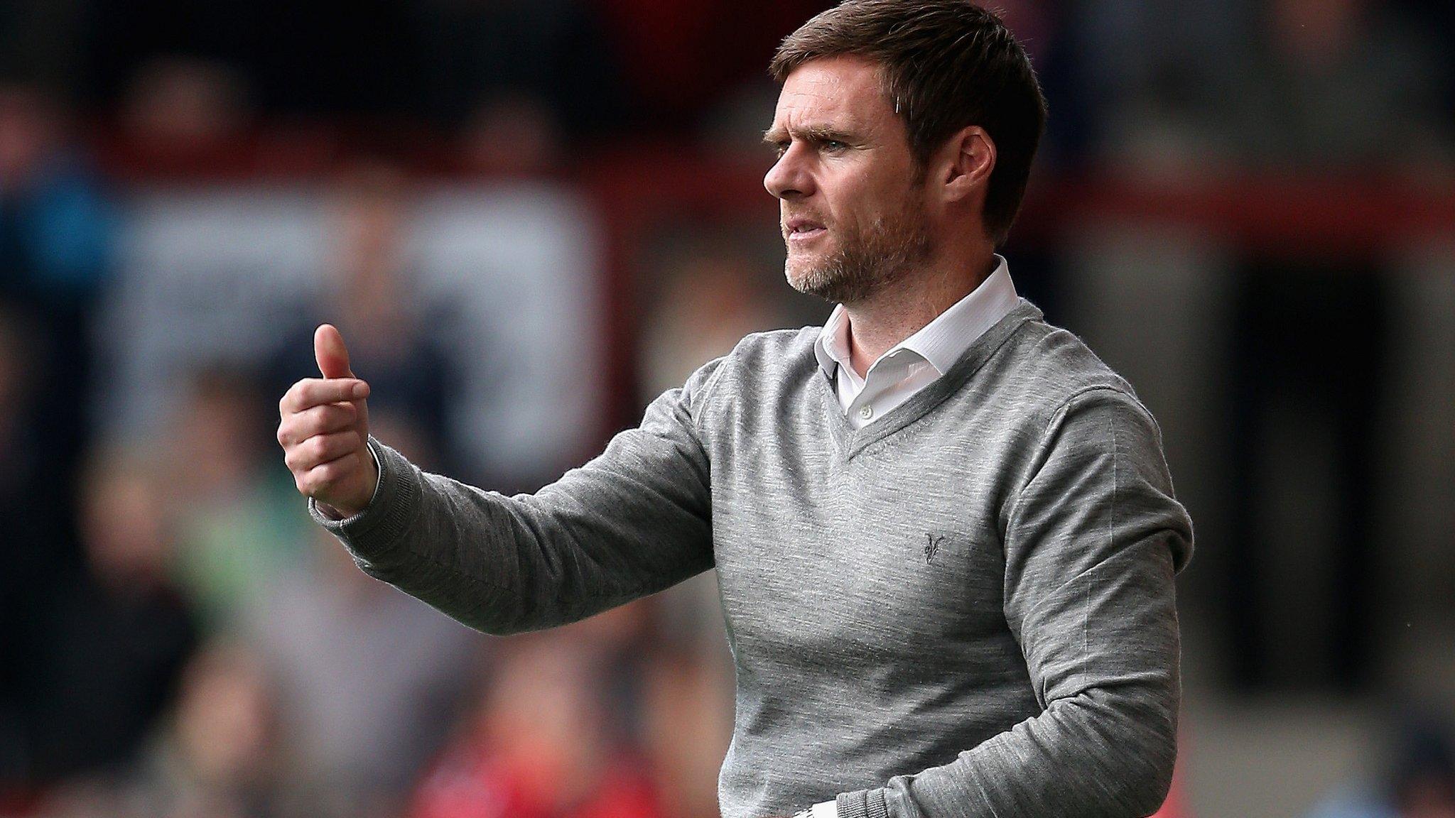 Fleetwood manager Graham Alexander