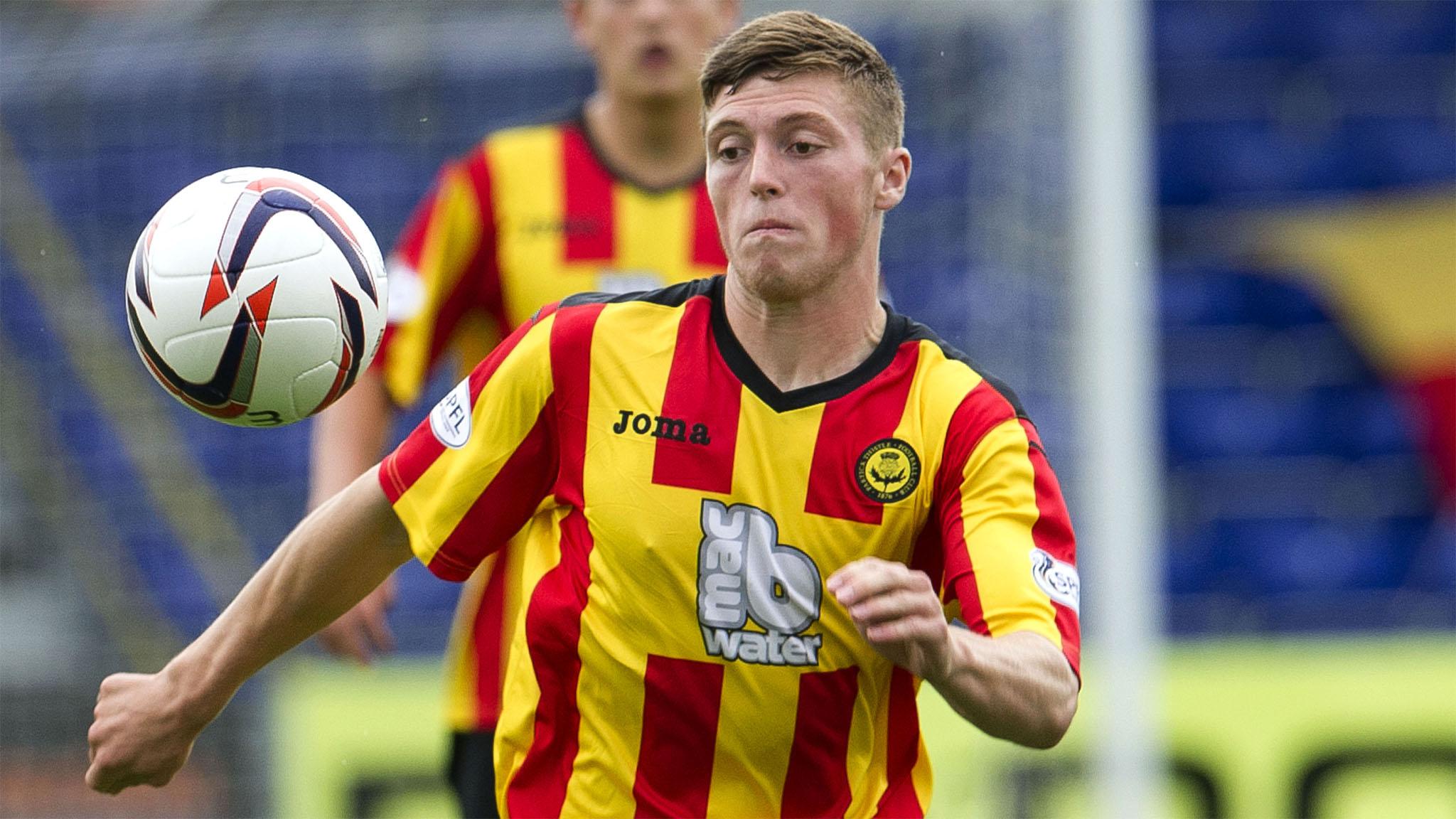 Partick Thistle midfielder Gary Fraser