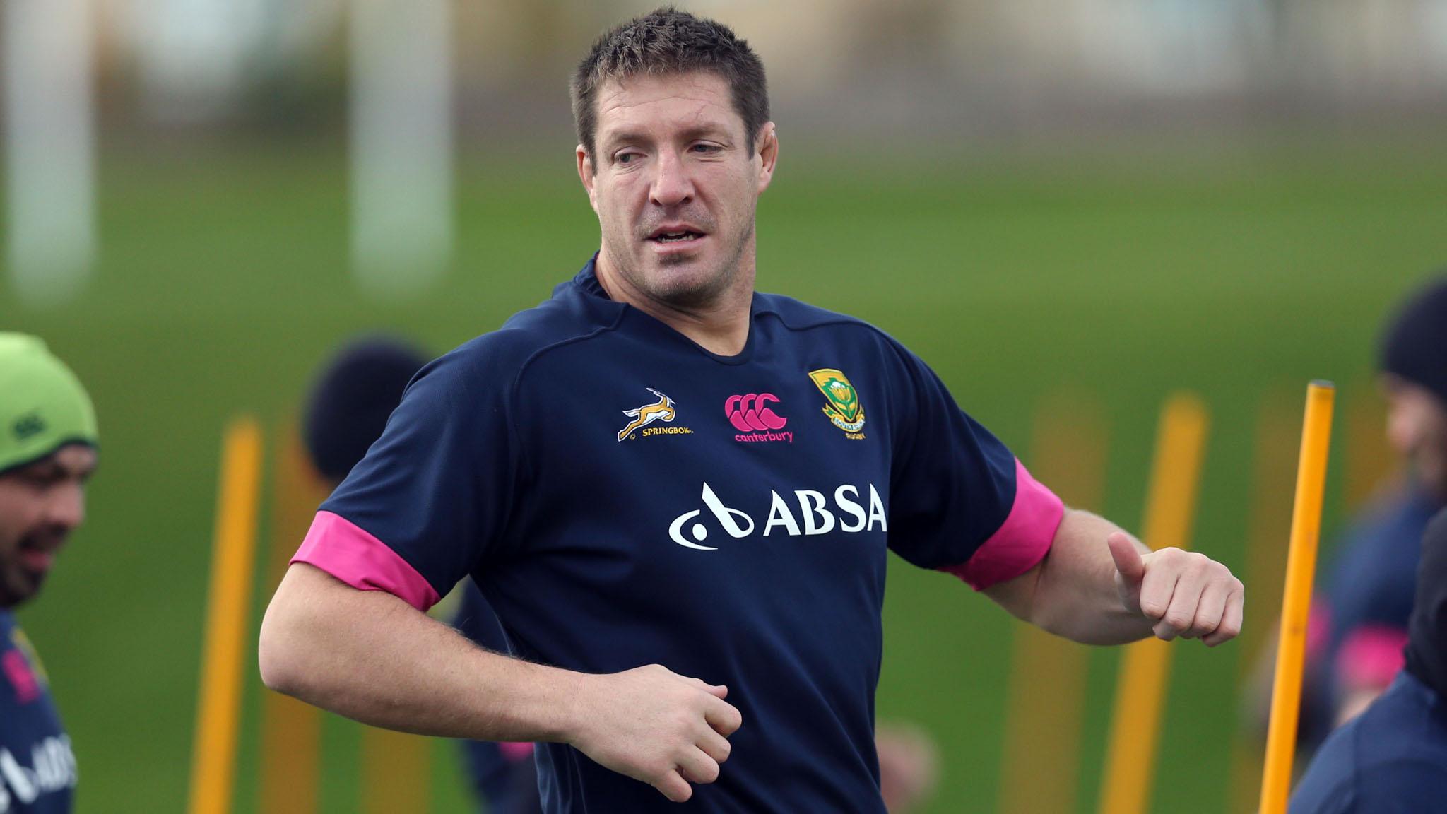 South Africa lock forward Bakkies Botha