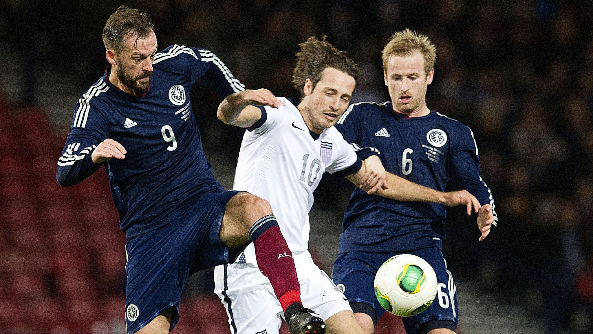 Steven Fletcher, Mix Diskerud and Barry Bannan