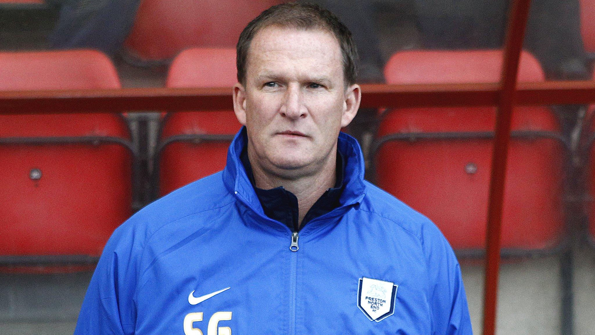 Preston North End manager Simon Grayson